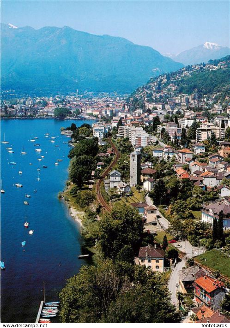 13948575 Locarno_Lago_Maggiore_TI Rivapiana Panorama - Autres & Non Classés