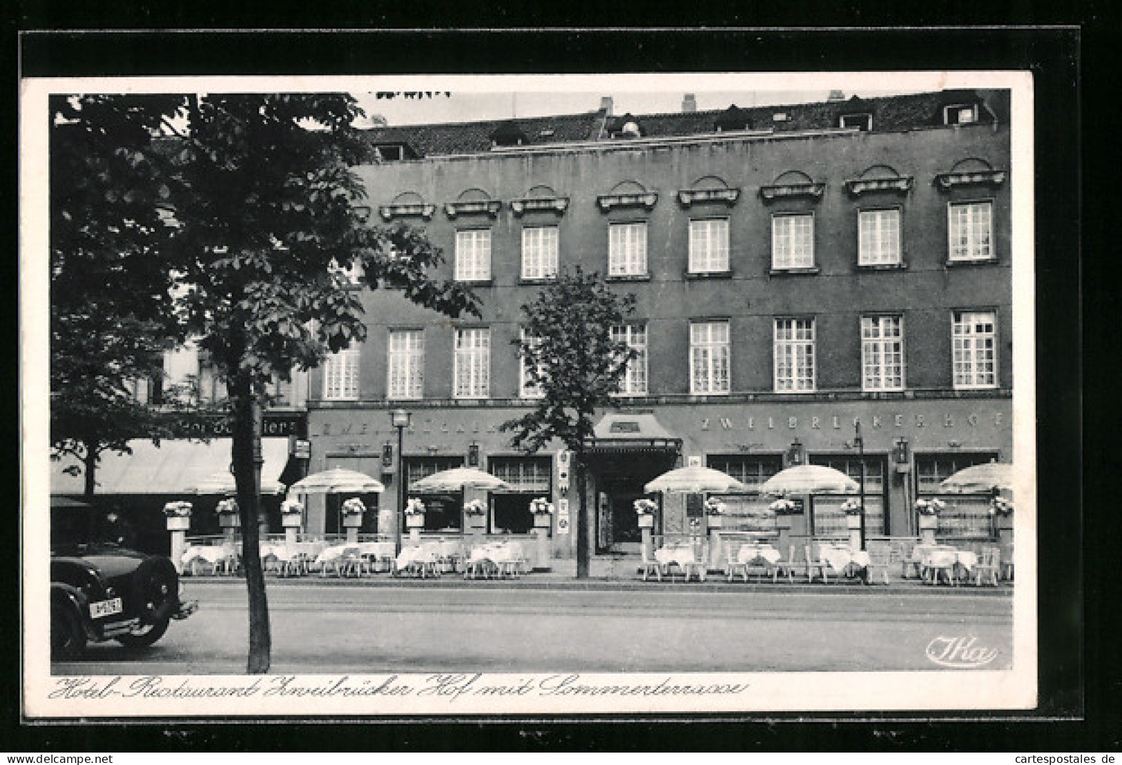 AK Düsseldorf, Hotel-Restaurant Zweibrücker-Hof, Inh. Willy Clemens  - Duesseldorf