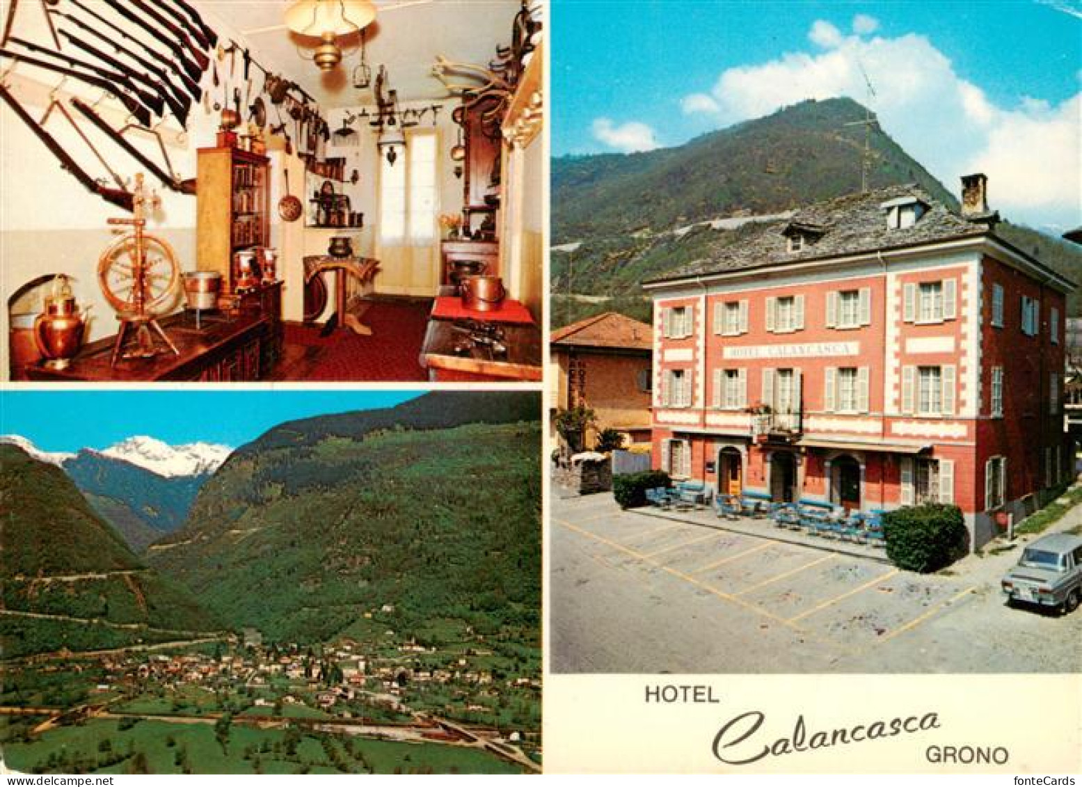 13887430 Grono TI Hotel Calancasca Jagdzimmer Panorama  - Other & Unclassified