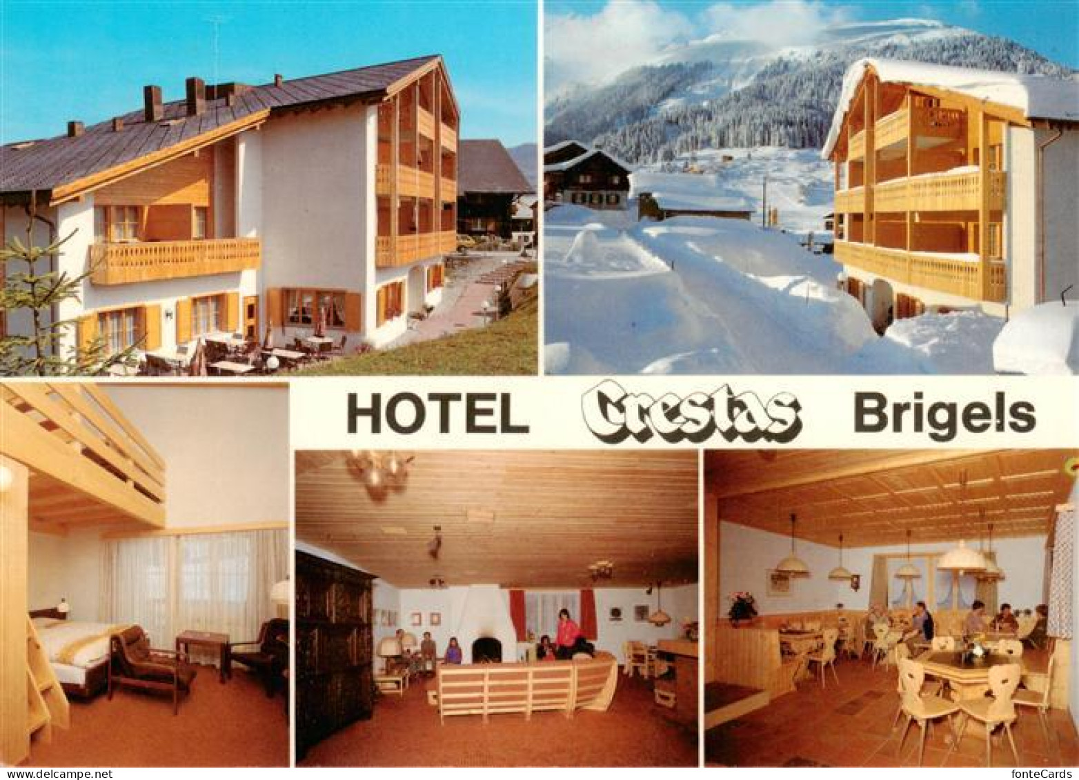 13887424 Brigels GR Hotel Crestas Gastraeume Zimmer  - Other & Unclassified