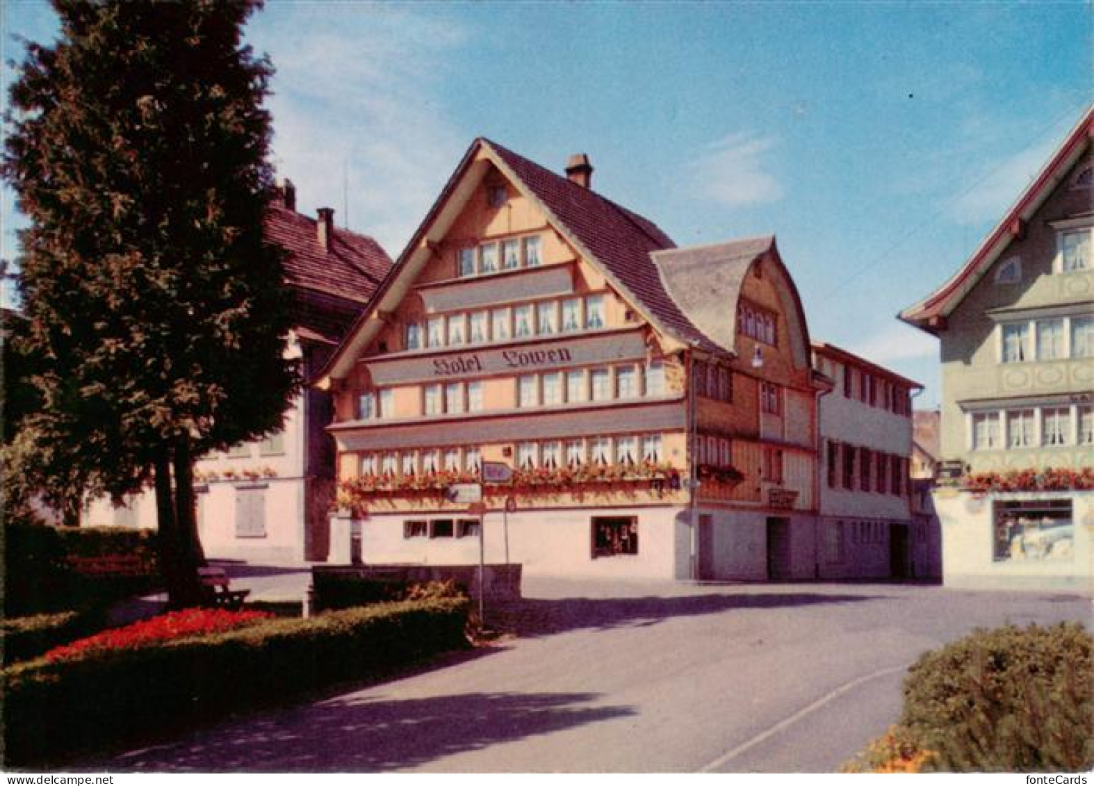 13887378 Hemberg SG Hotel Und Metzgerei Loewen Hemberg SG - Other & Unclassified