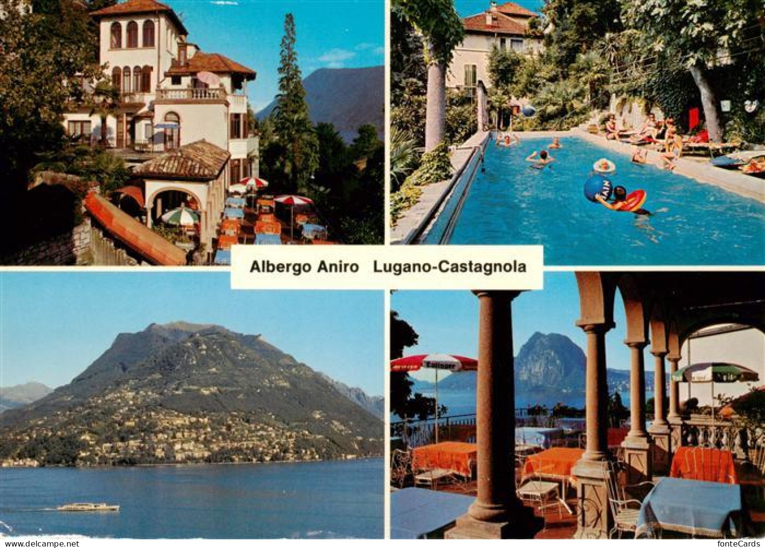 13884680 Castagnola Lago Di Lugano Albergo Garni Aniro  - Autres & Non Classés