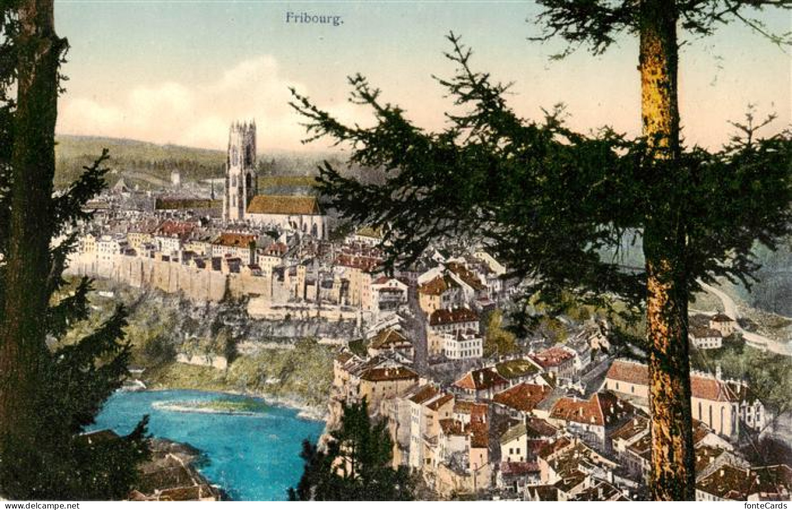 13883902 Fribourg  FR Panorama  - Other & Unclassified