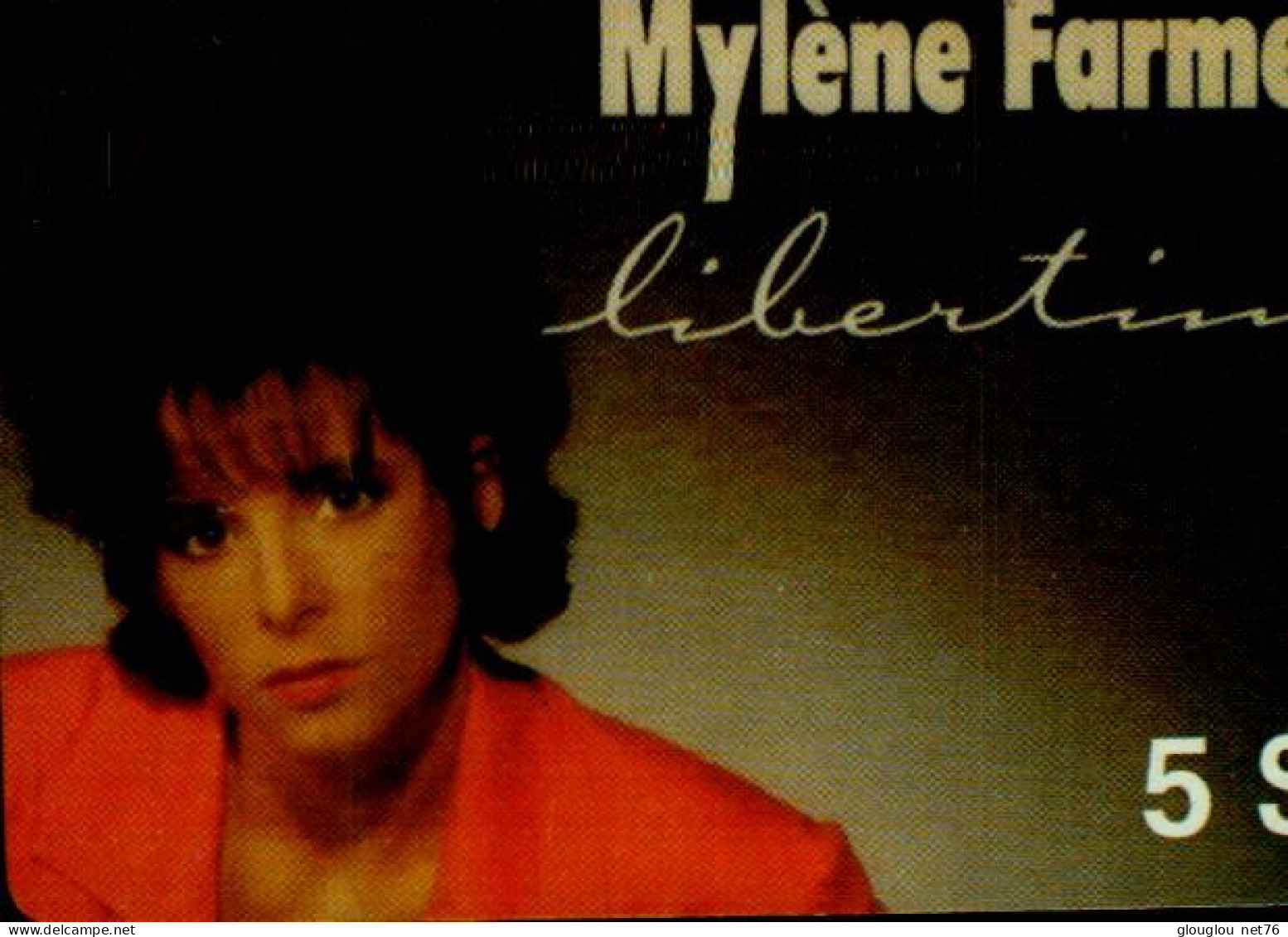 TELECARTE ETRANGERE...MYLENE FARMER - Personnages