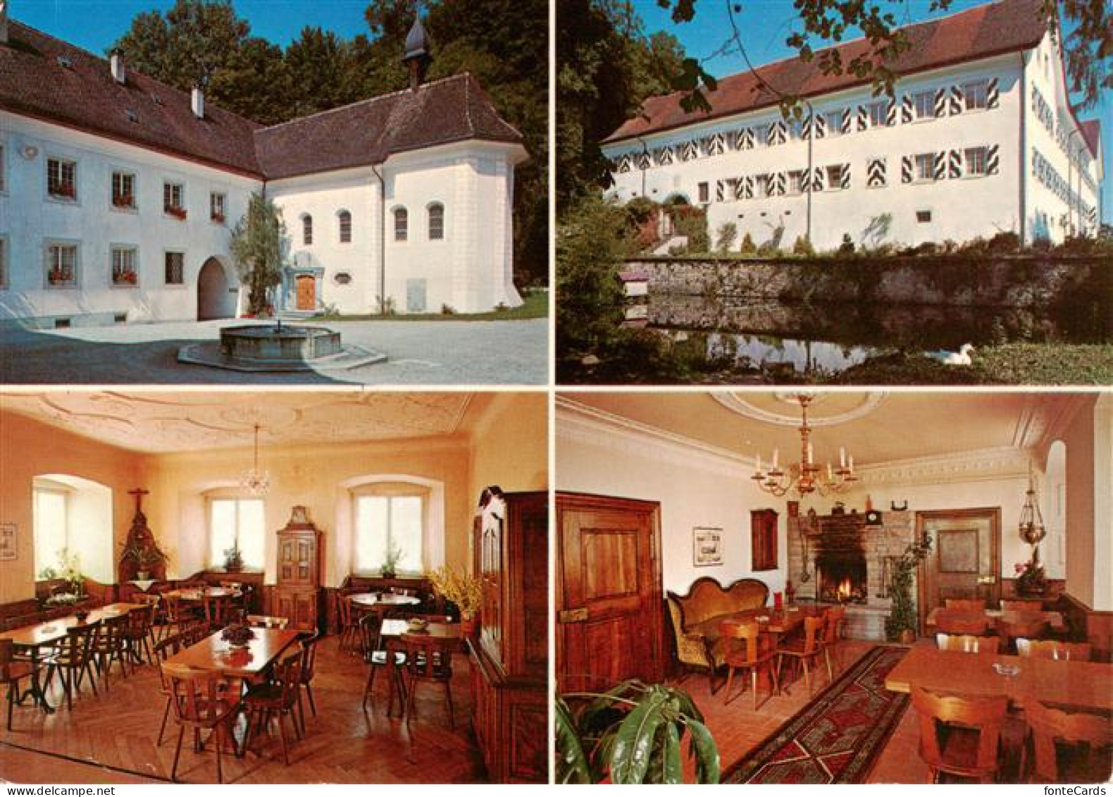 13875923 Muellheim Steckborn TG Gasthaus Schloss Klingenberg Gastraeume  - Autres & Non Classés