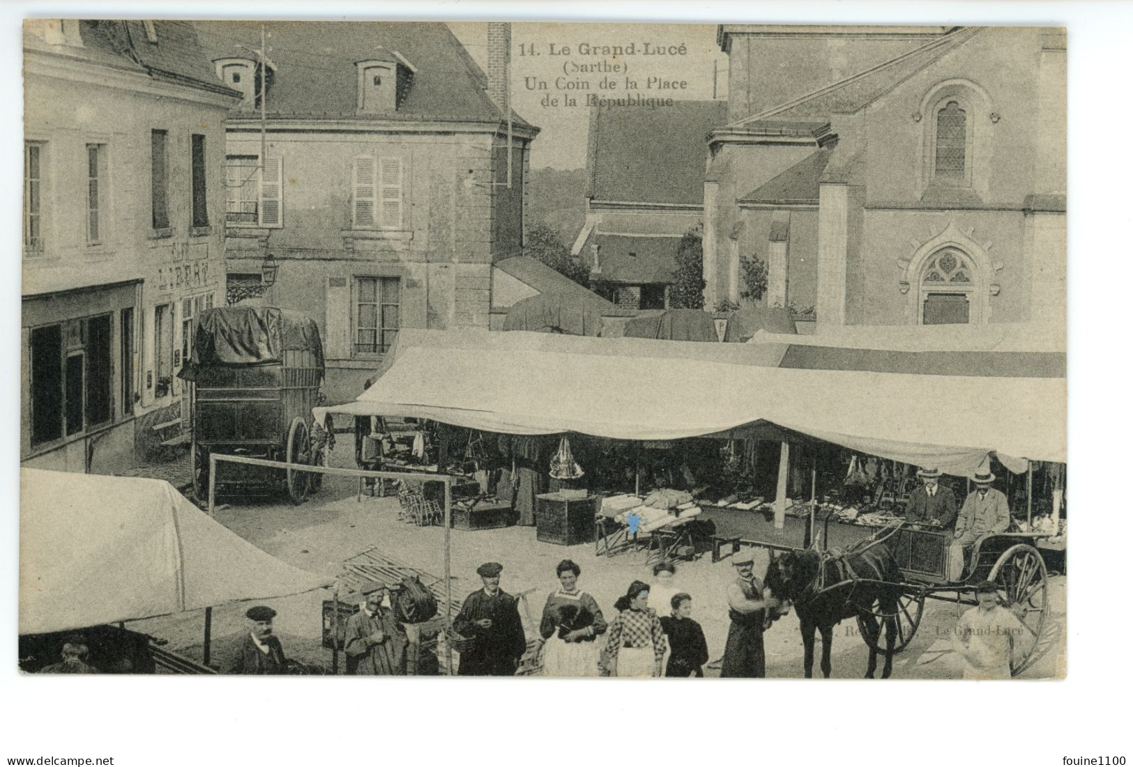 LE GRAND LUCE ( Jour De Marché ? Ou Foire ? ) - Le Grand Luce