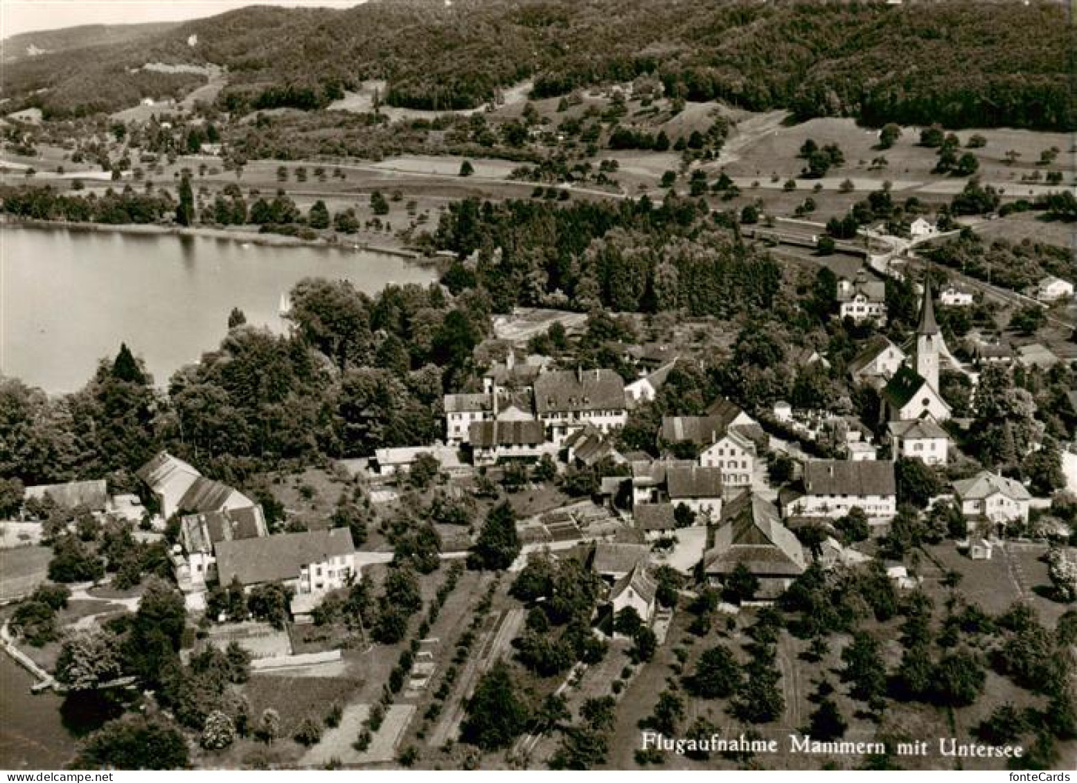 13874831 Mammern Untersee Fliegeraufnahme  - Autres & Non Classés