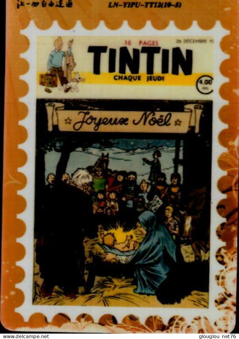 TELECARTE ETRANGERE...TINTIN - Stripverhalen