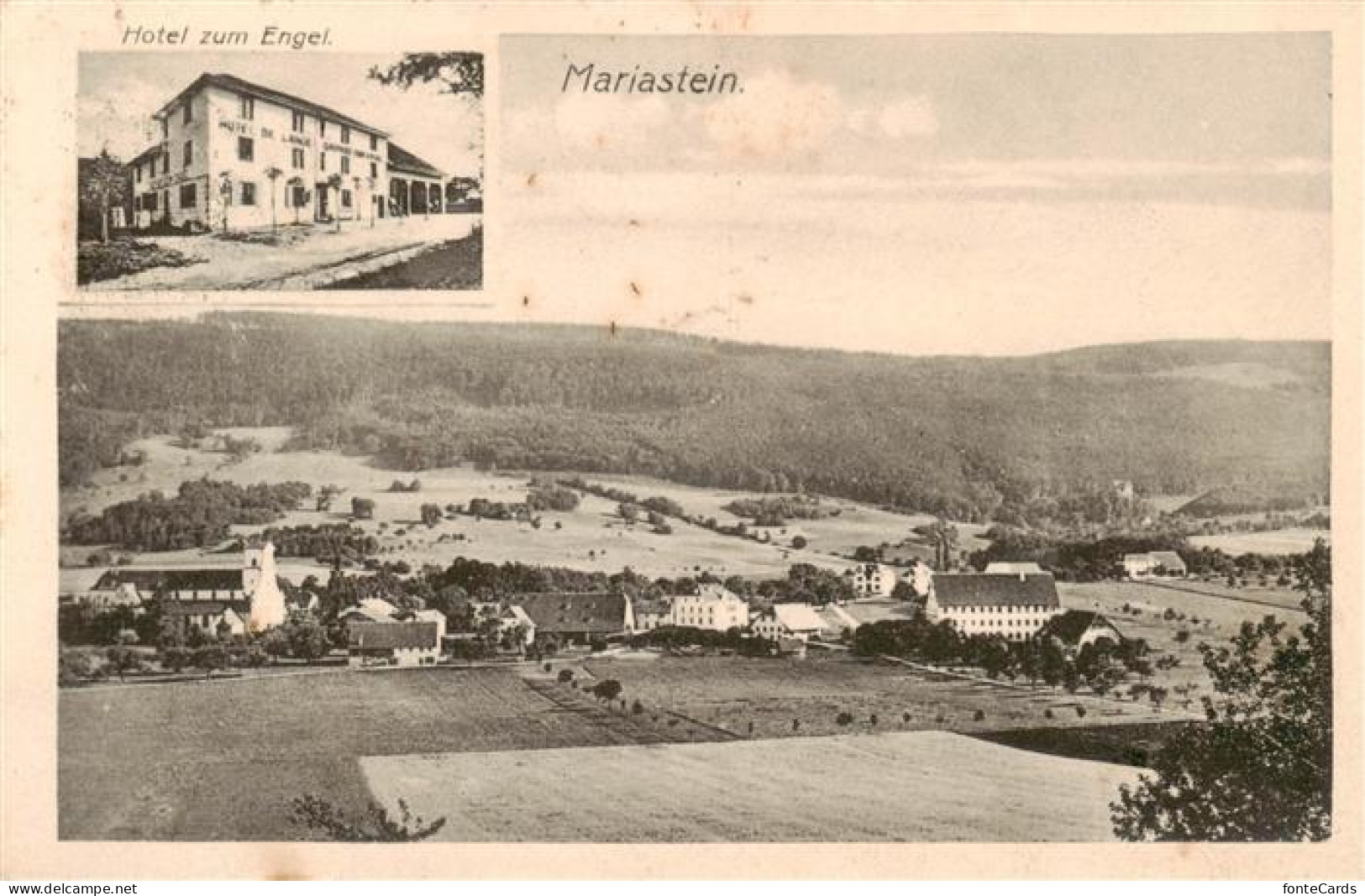 13874334 Mariastein SO Hotel Zum Engel Panorama Mariastein SO - Autres & Non Classés