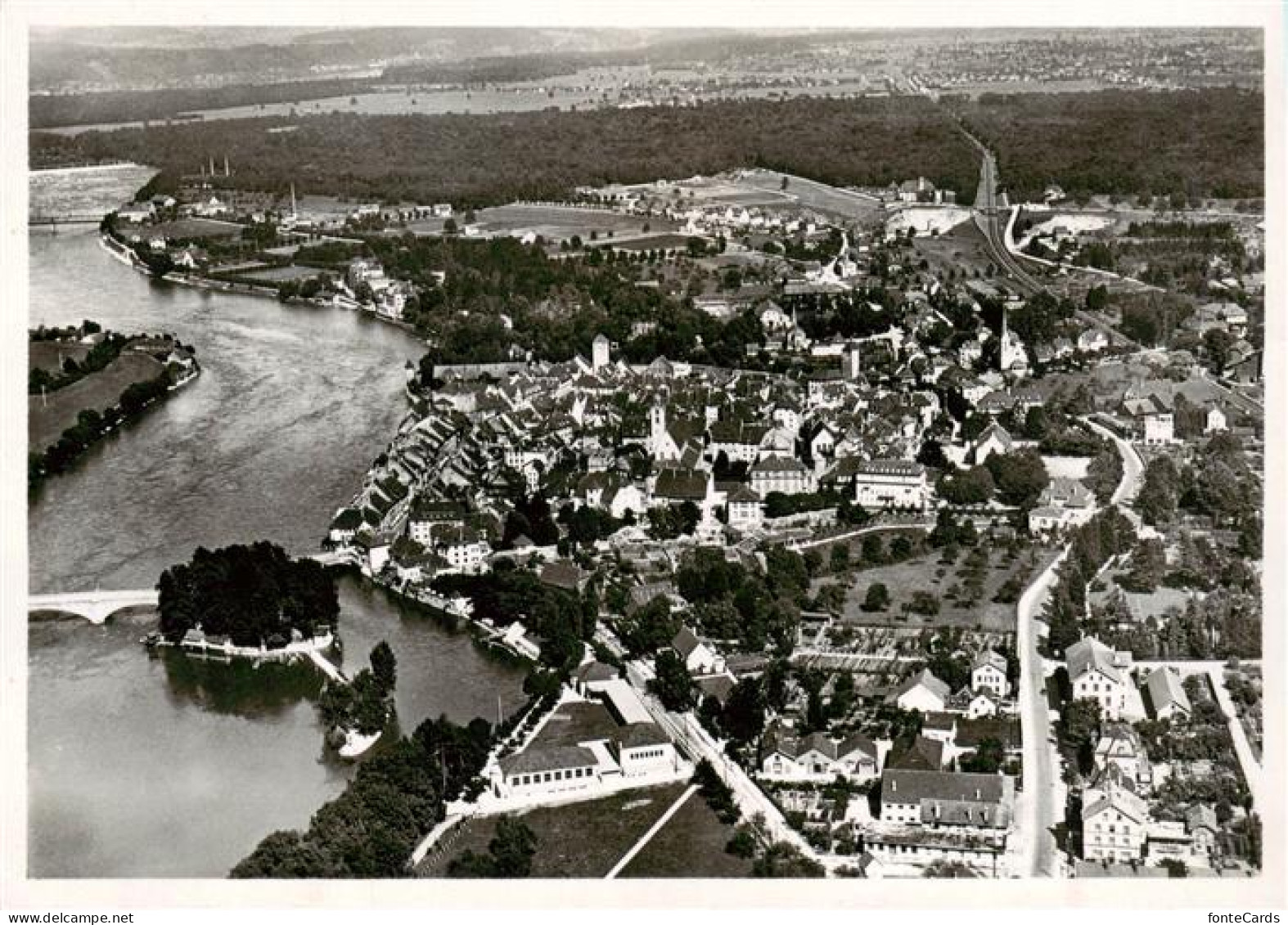 13870742 Rheinfelden AG Fliegeraufnahme Rheinfelden AG - Autres & Non Classés