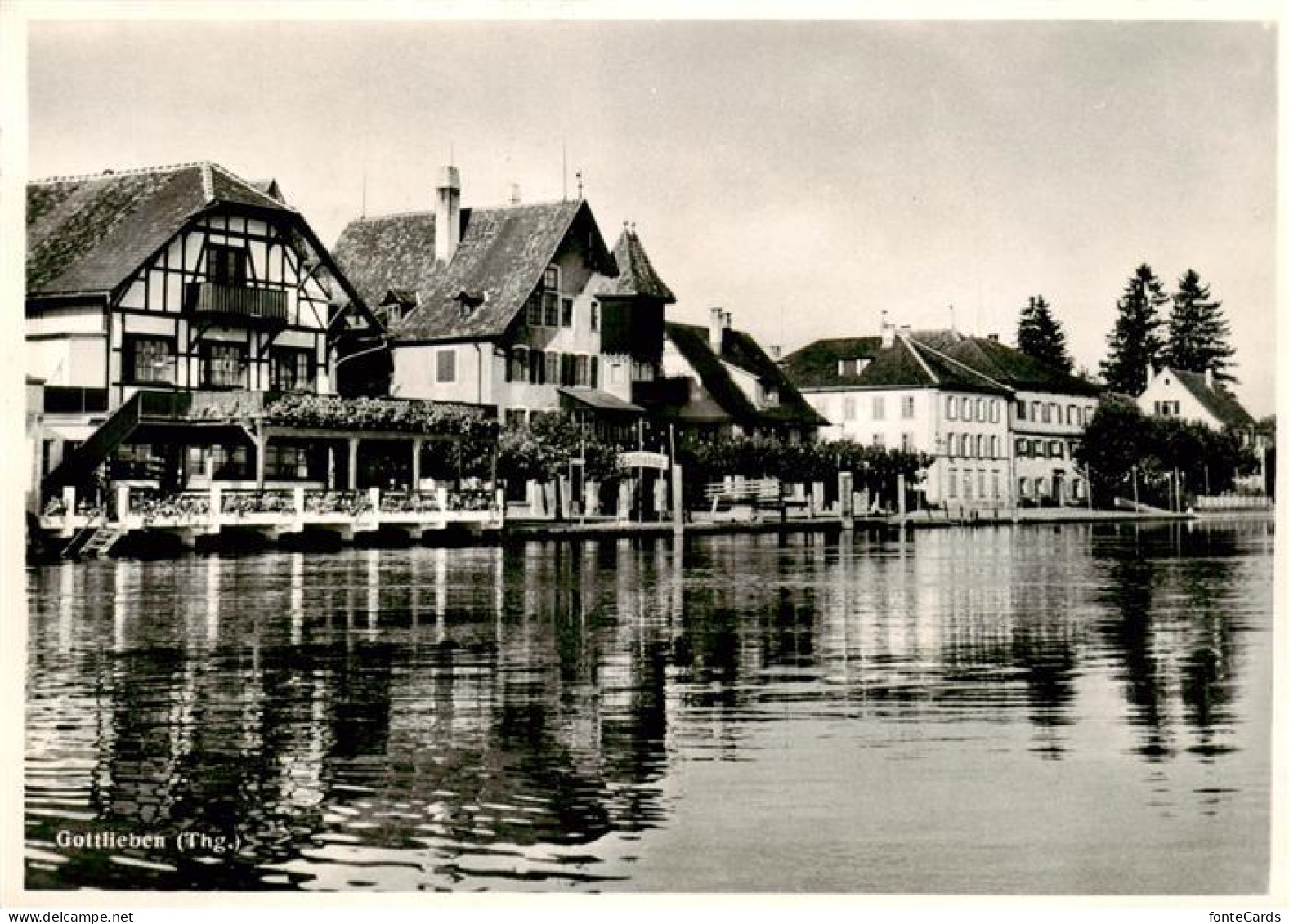 13870593 Gottlieben Restaurant Gasthof Waaghaus Und Drachenburg Am Untersee Gott - Otros & Sin Clasificación