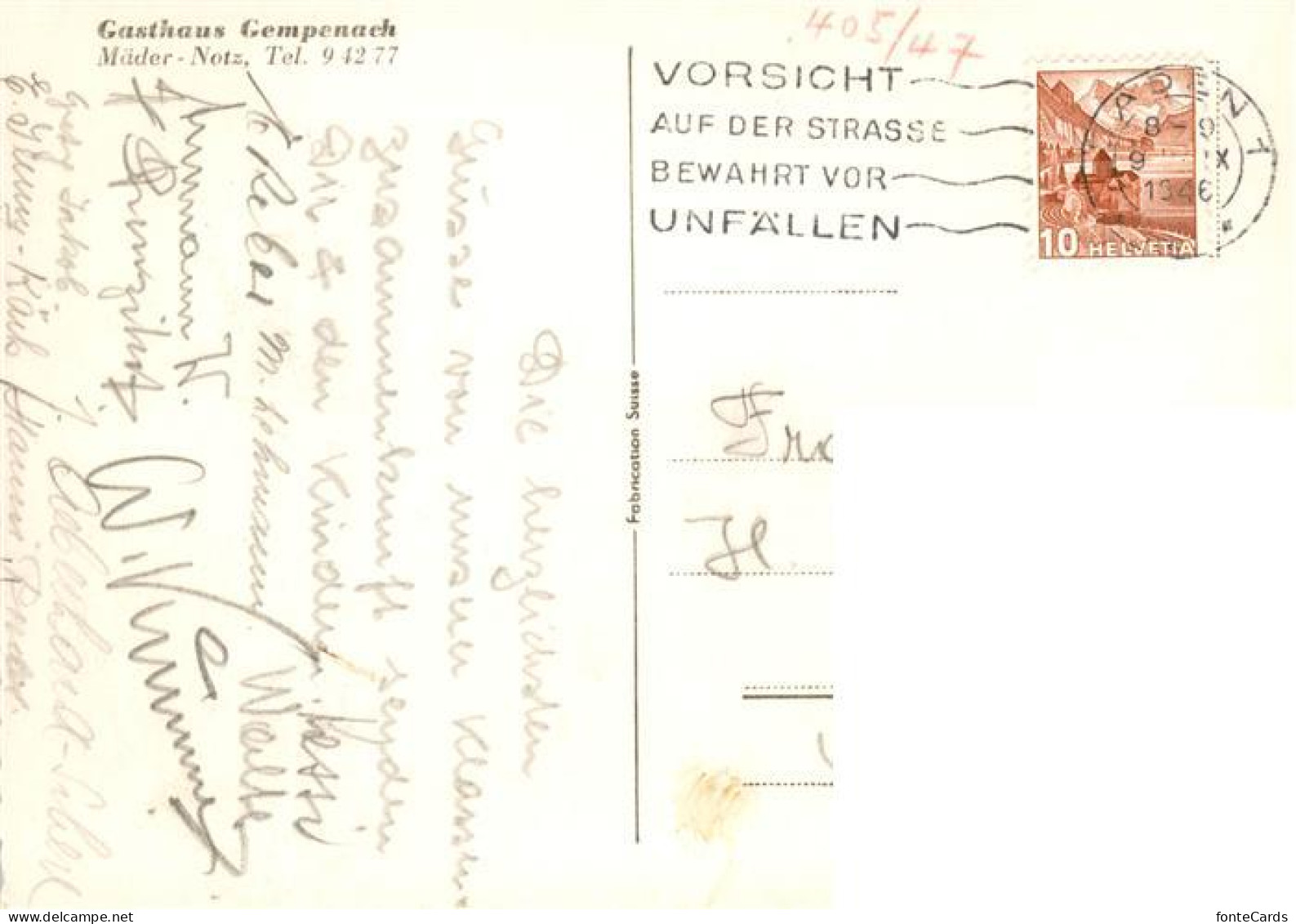 13868722 Gempenach FR Gasthaus  - Other & Unclassified