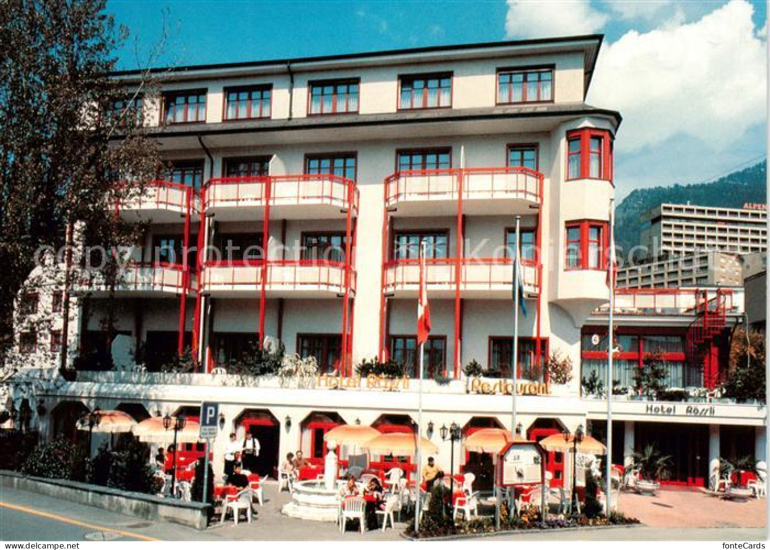 13865561 Weggis Vierwaldstaettersee Hotel Roessli Weggis Vierwaldstaettersee - Autres & Non Classés