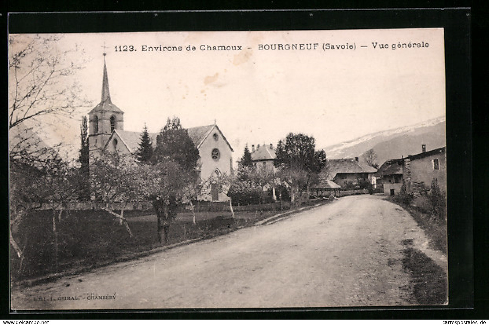 CPA Bourgneuf, Vue Générale  - Autres & Non Classés