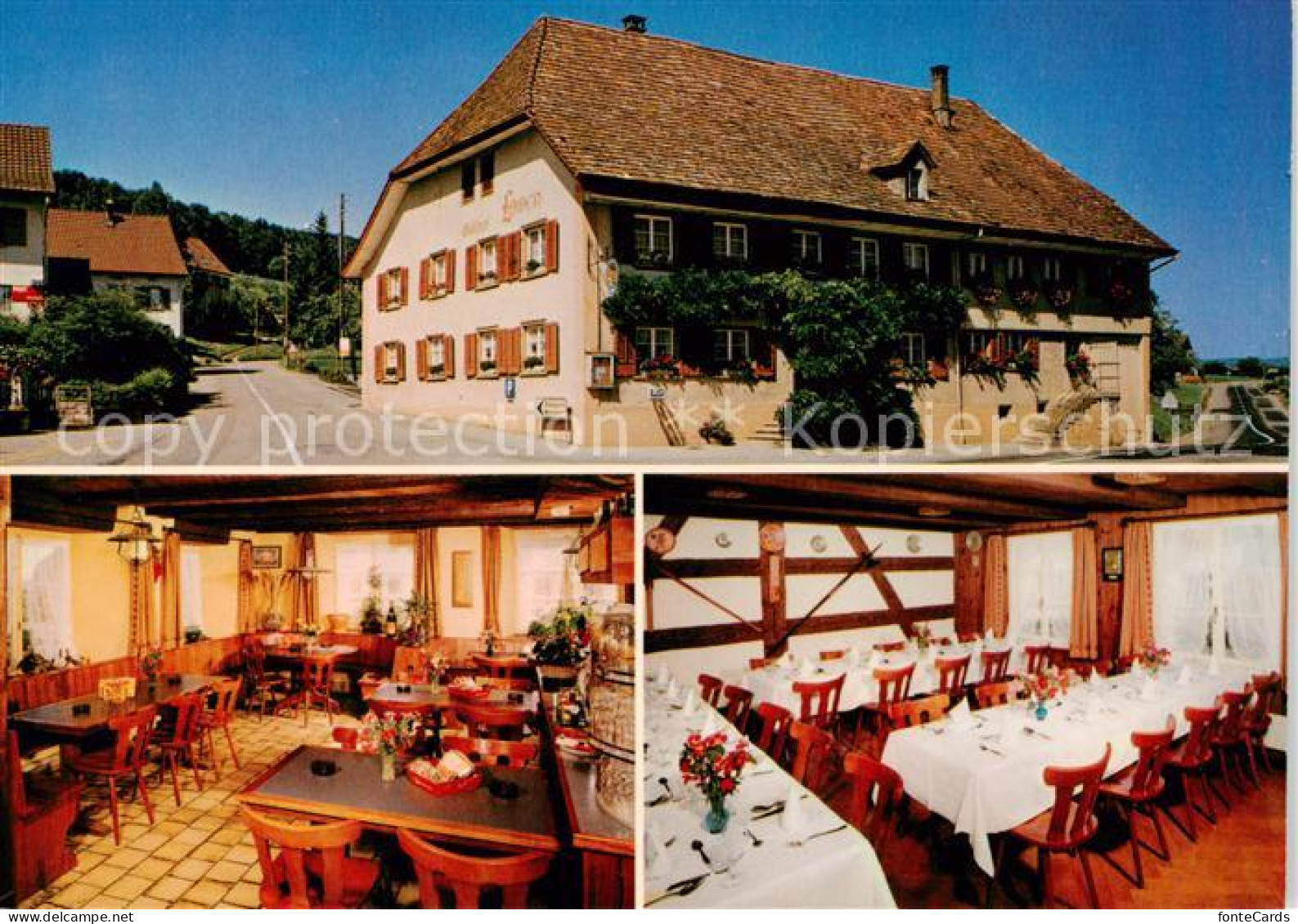 13863332 Herdern Steckborn Gasthaus Zum Loewen Restaurant Herdern Steckborn - Autres & Non Classés