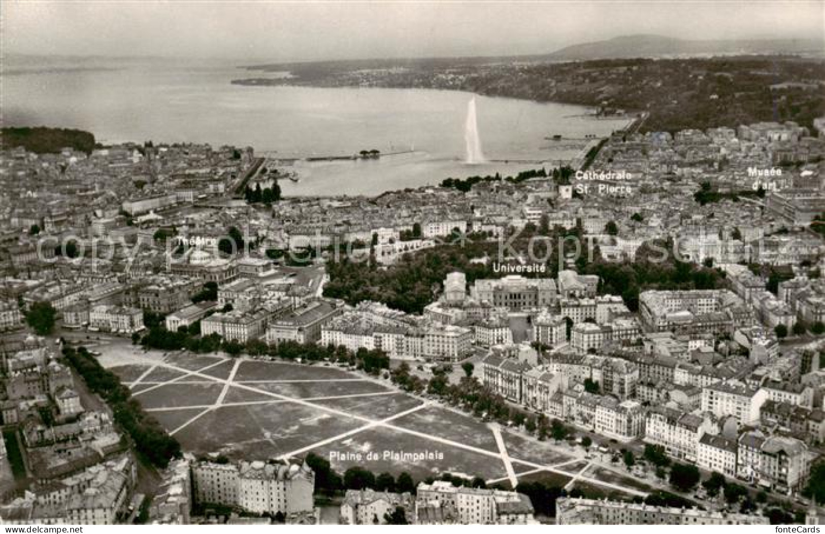 13861573 Geneve GE Vue Generale Aérienne Lac Leman Geneve GE - Sonstige & Ohne Zuordnung