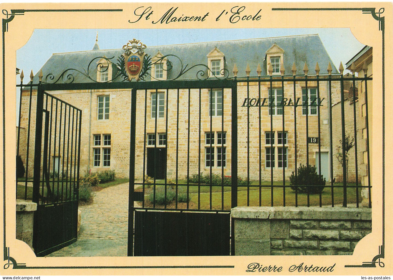 79  SAINT MAIXENT L ECOLE HOTEL BALIZY - Saint Maixent L'Ecole
