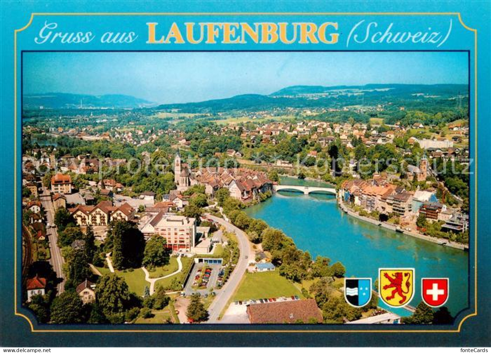 13857323 Laufenburg AG Stadtpanorama Laufenburg AG - Autres & Non Classés