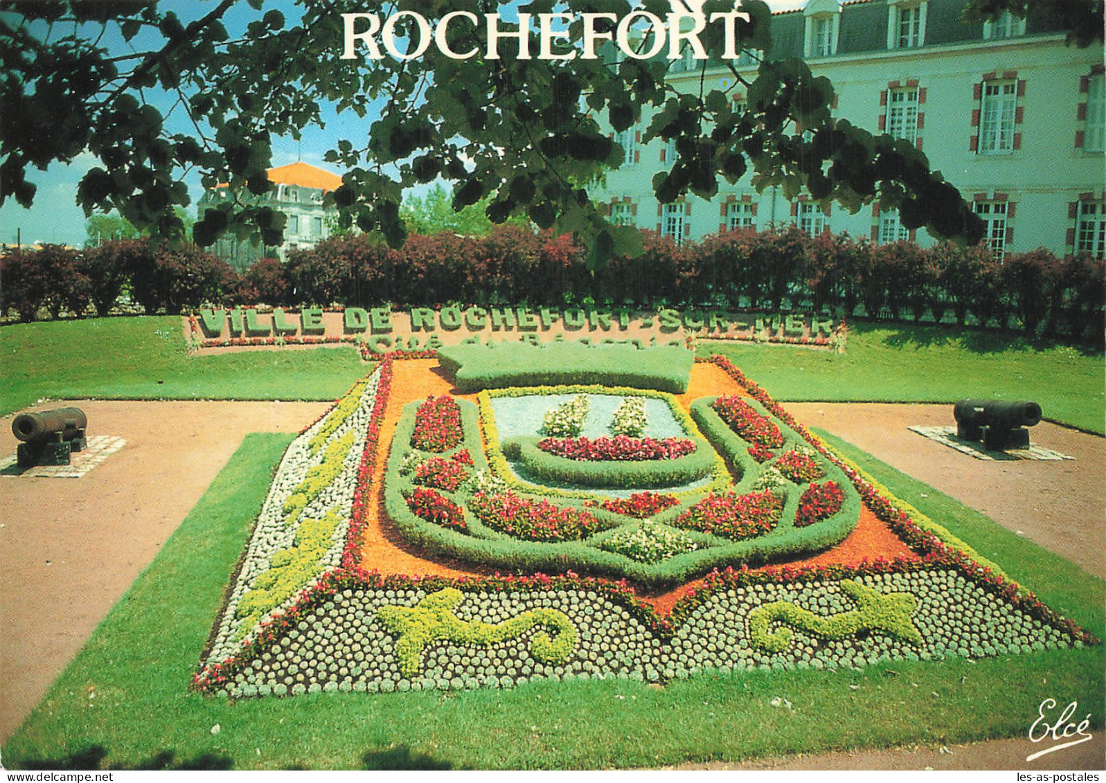 17 ROCHEFORT SUR MER PLACE BEGON LE BLASON DE LA VILLE  - Rochefort