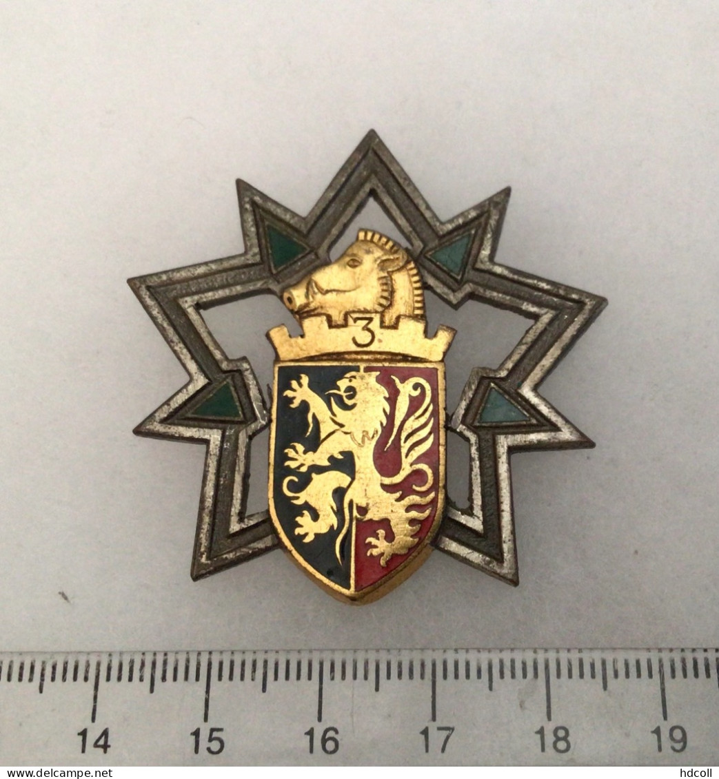 FRANCE GENIE MILITAIRE - Insigne 3° Régiment Du Génie - 1939-45