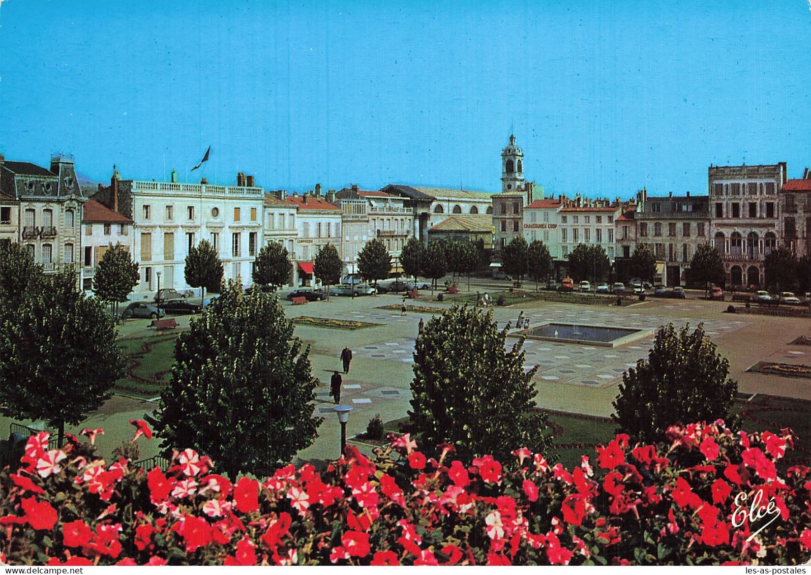 17 ROCHEFORT LA PLACE COLBERT ET SES JARDINS  - Rochefort