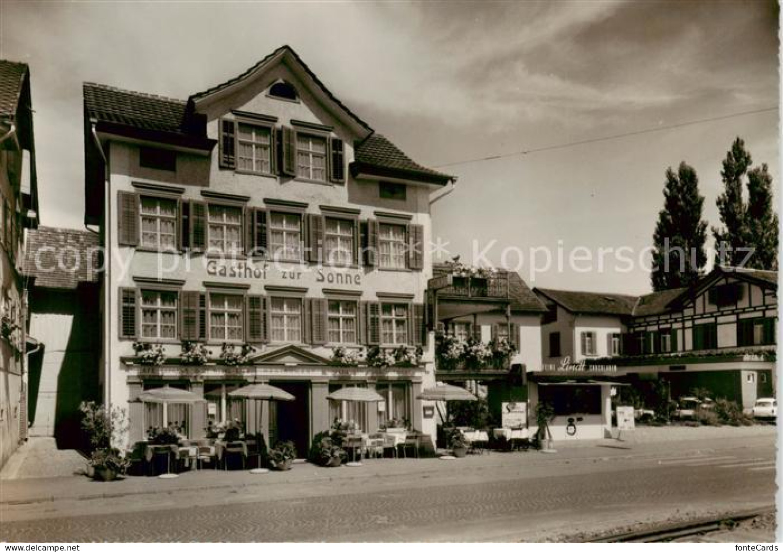 13853410 Romanshorn TG Hotel Gasthof Zur Sonne Romanshorn TG - Autres & Non Classés