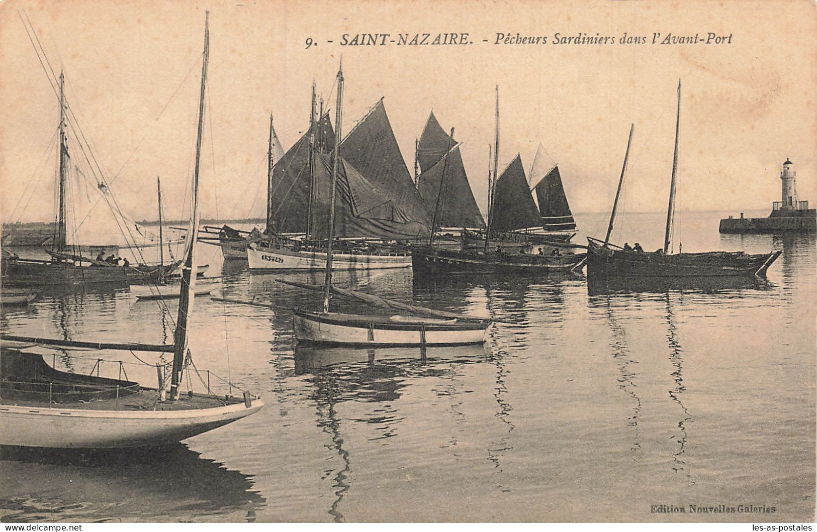 44 SAINT NAZAIRE LES PECHEURS SARDINIERS - Saint Nazaire