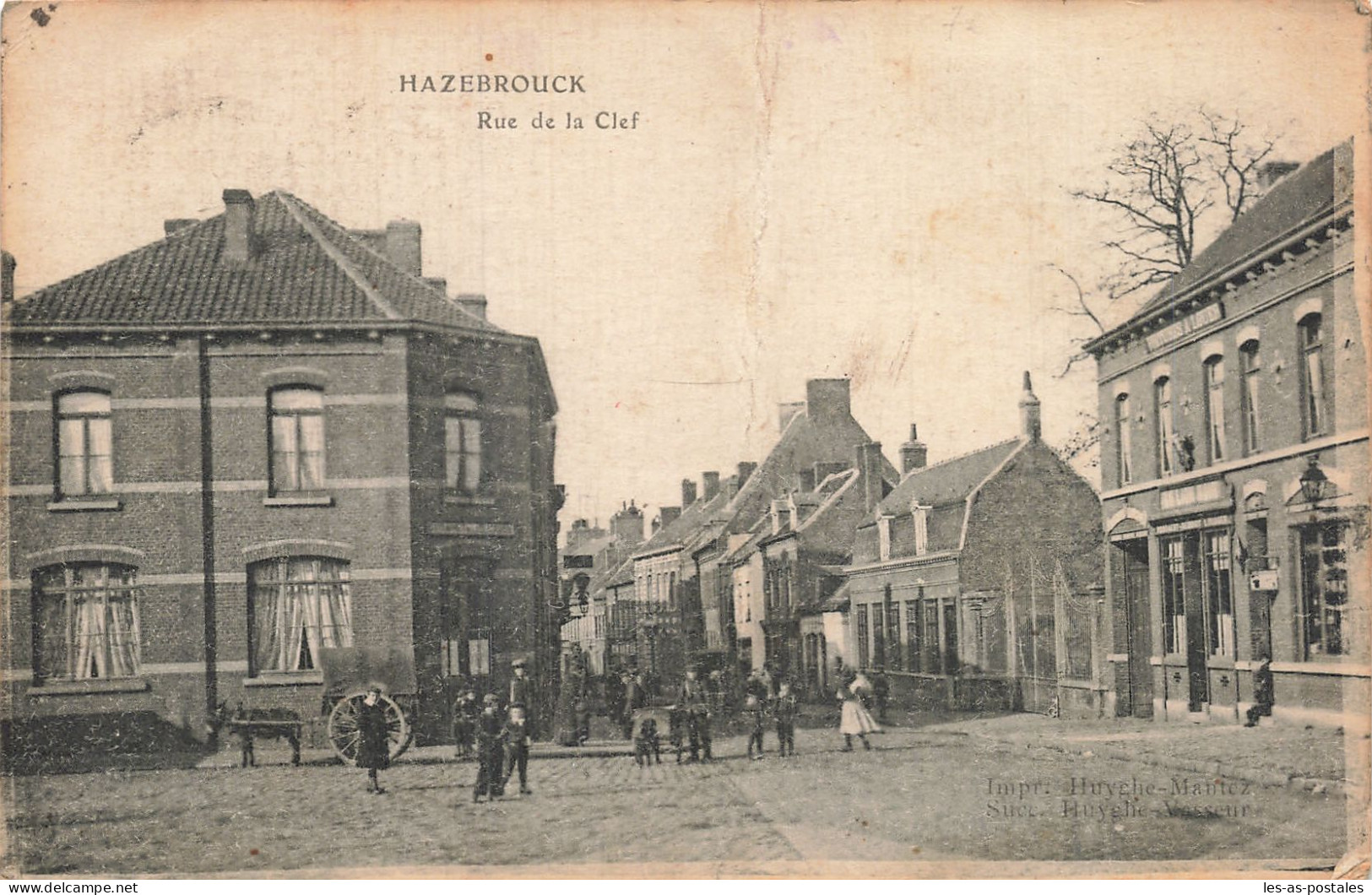 59 HAZEBROUCK LA RUE DE LA CLEF - Hazebrouck