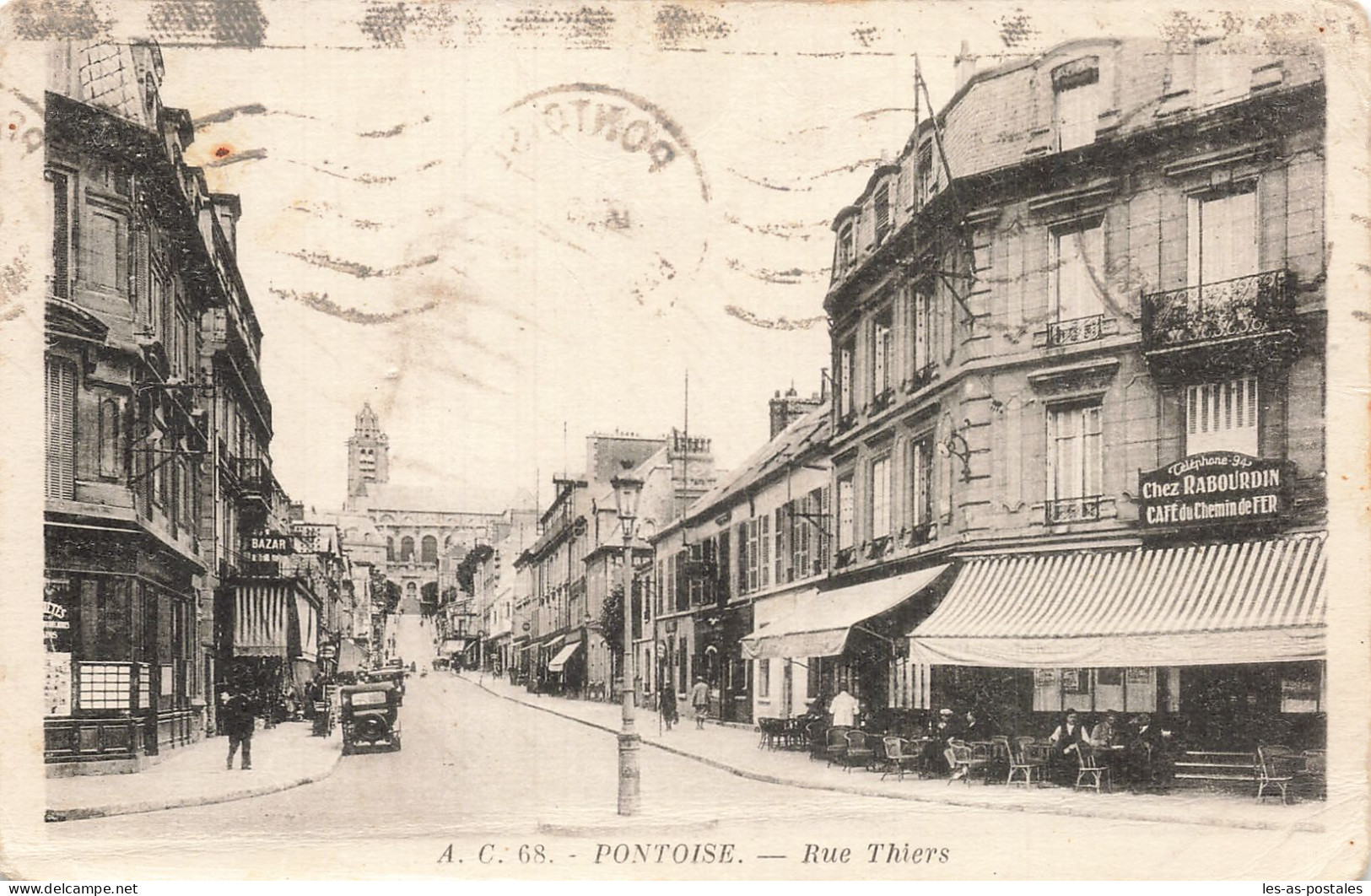 95 PONTOISE LA RUE THIERS - Pontoise