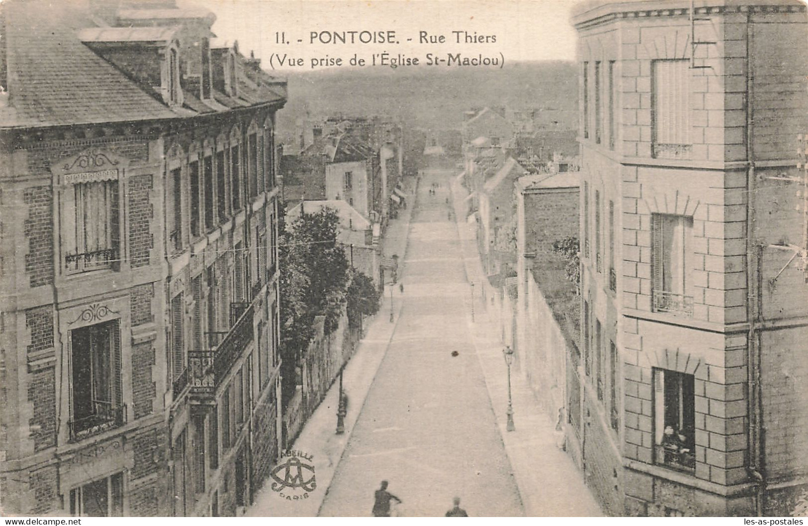 95 PONTOISE LA RUE THIERS - Pontoise