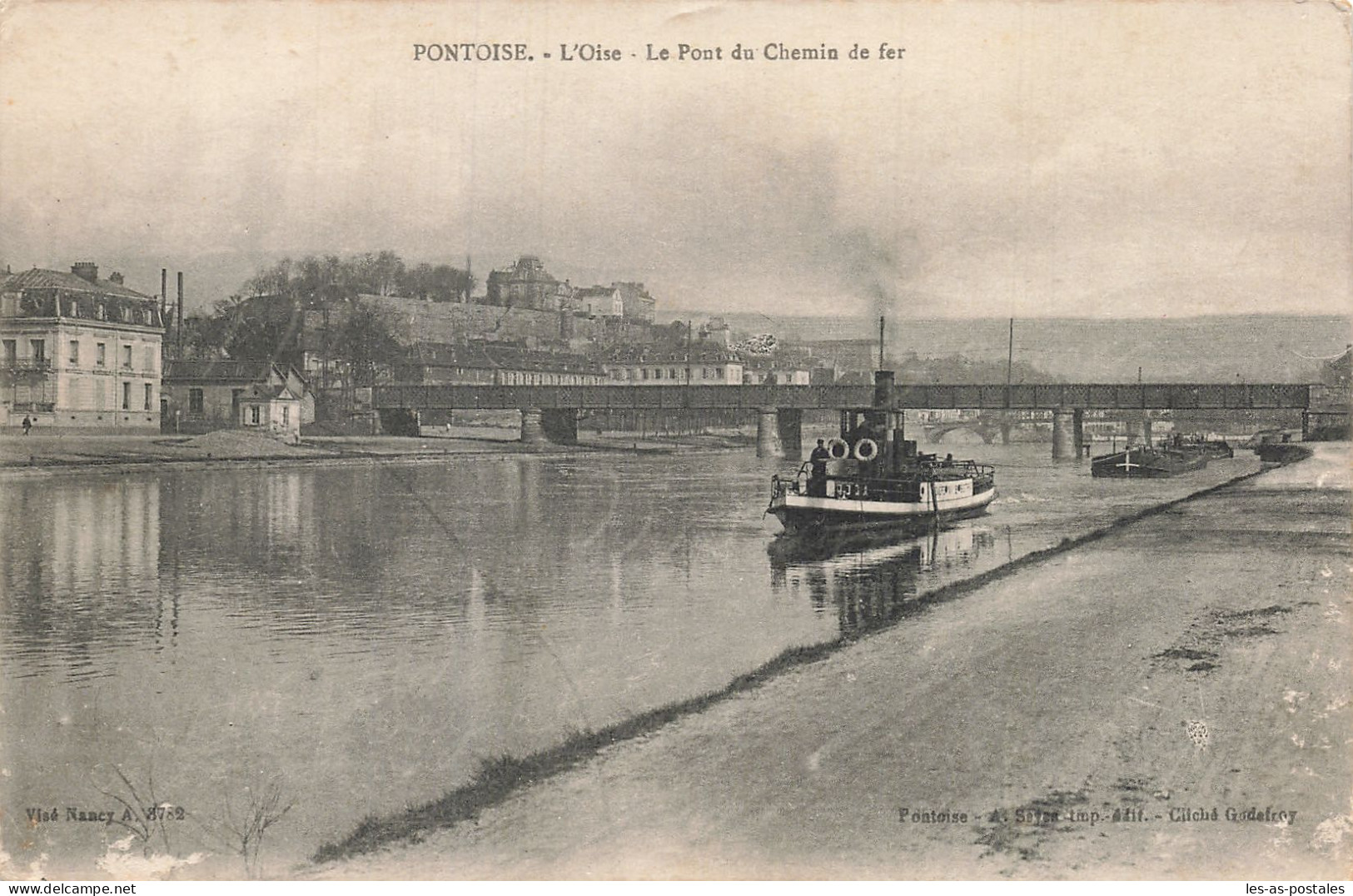 95 PONTOISE LE PONT DU CHEMIN DE FER - Pontoise