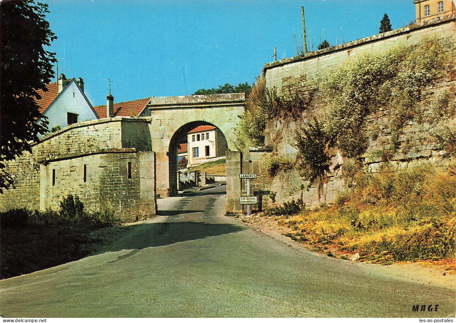 52 LANGRES PORTE DE SOUS MURS - Langres