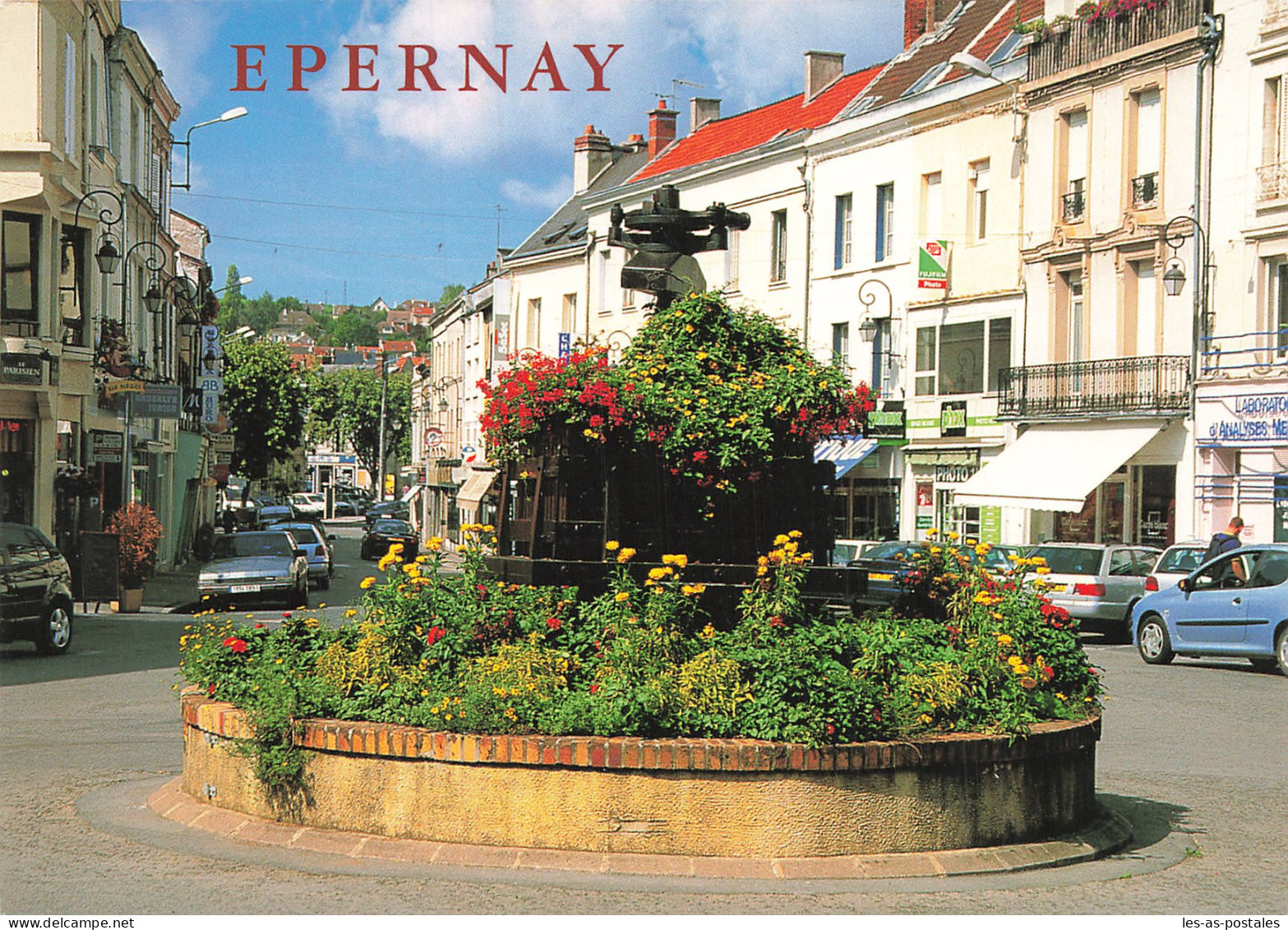 51 EPERNAY LA PLACE AUBAN MOET - Epernay