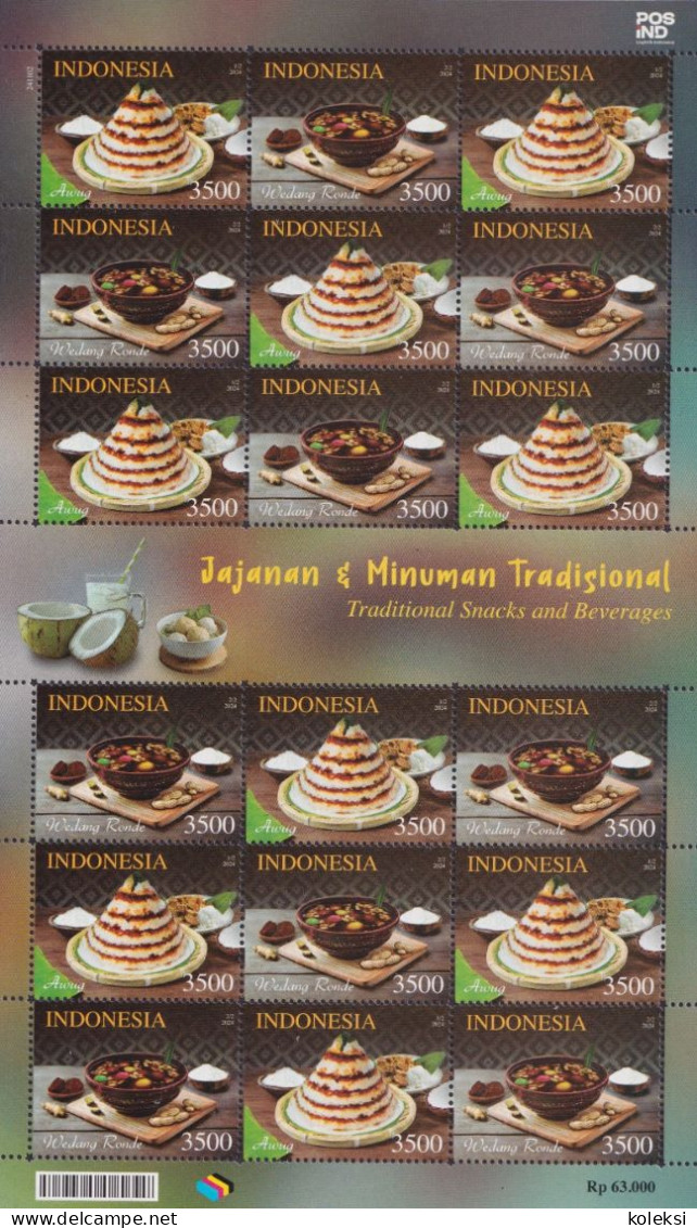Indonesia 2024 - Traditional Snacks And Beverages (FS) - Indonesië