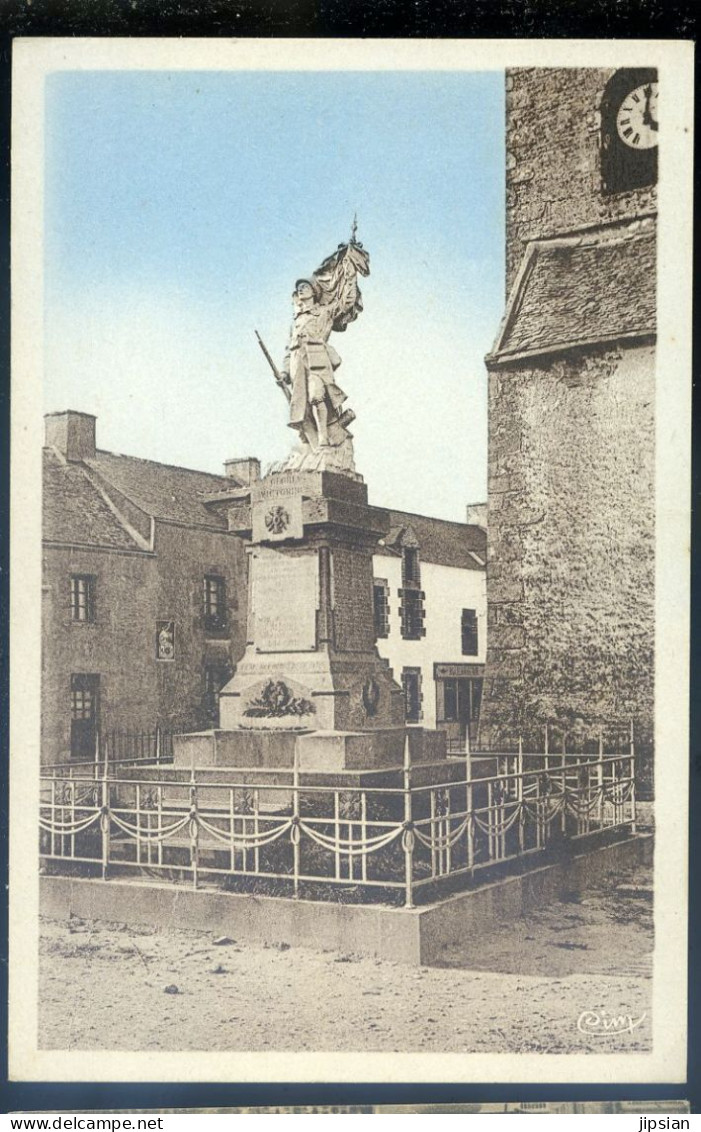 Cpa Du  56 Allaire -- Le Monument Aux Morts     STEP161 - Allaire