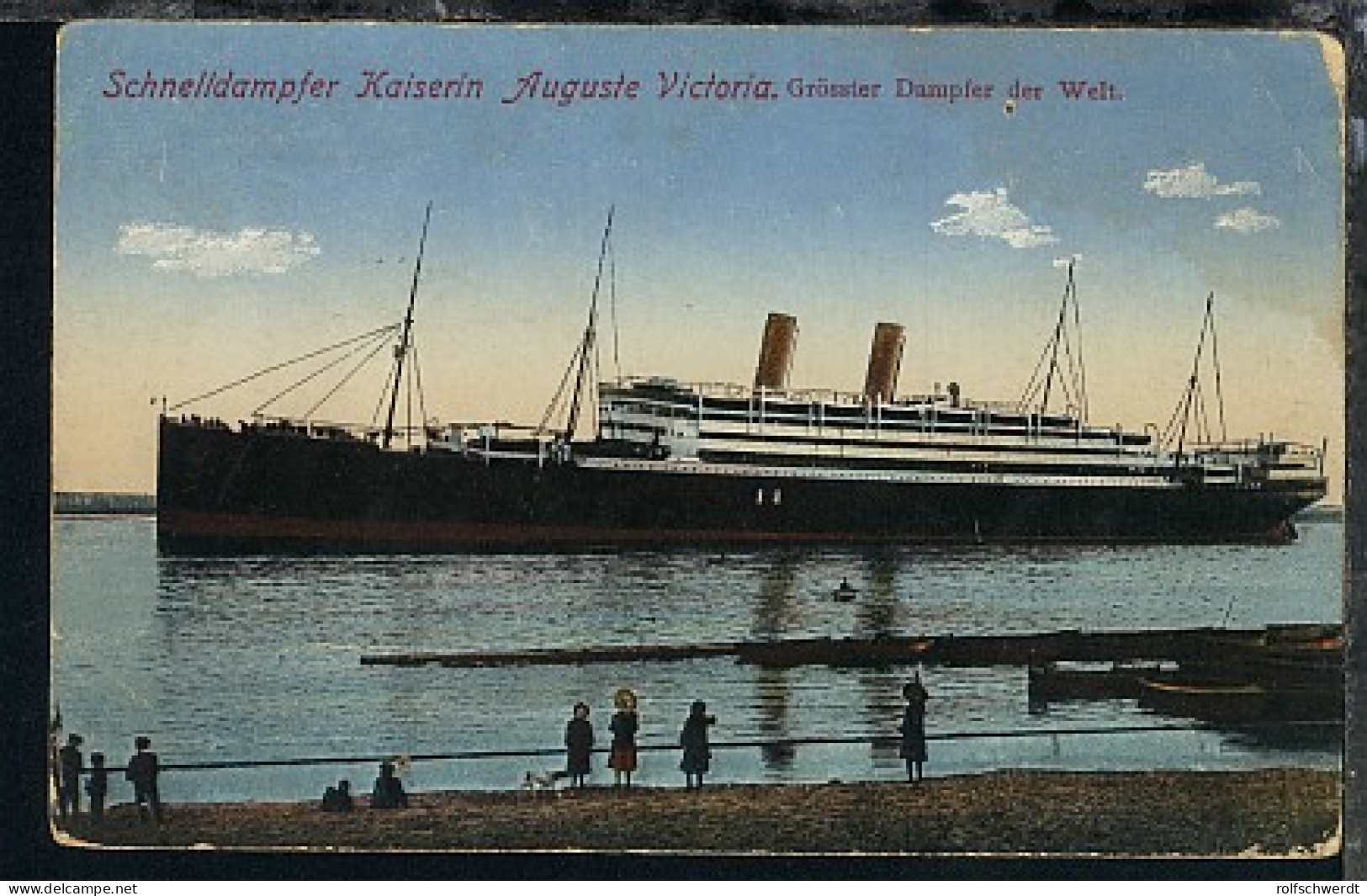 Dampfer Kaiserin Auguste Victoria, 1917 - Steamers