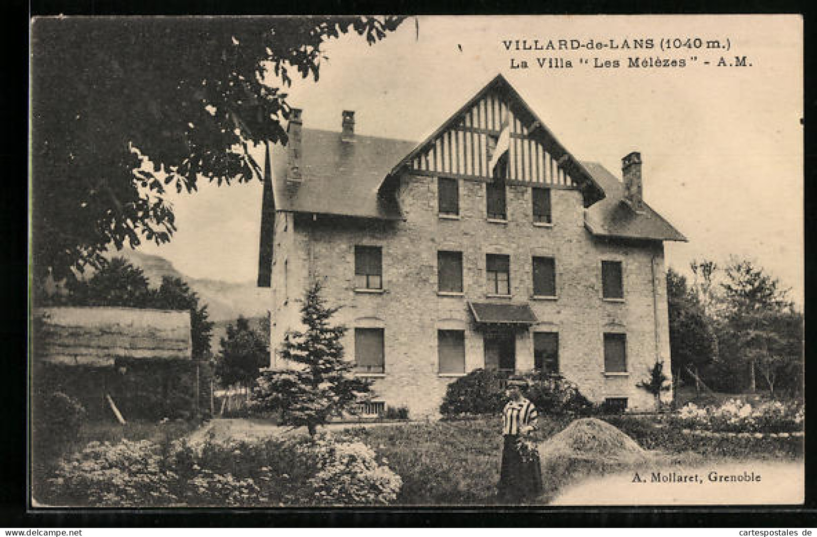 CPA Villard-de-Lans, La Villa Les Mélèzes  - Villard-de-Lans