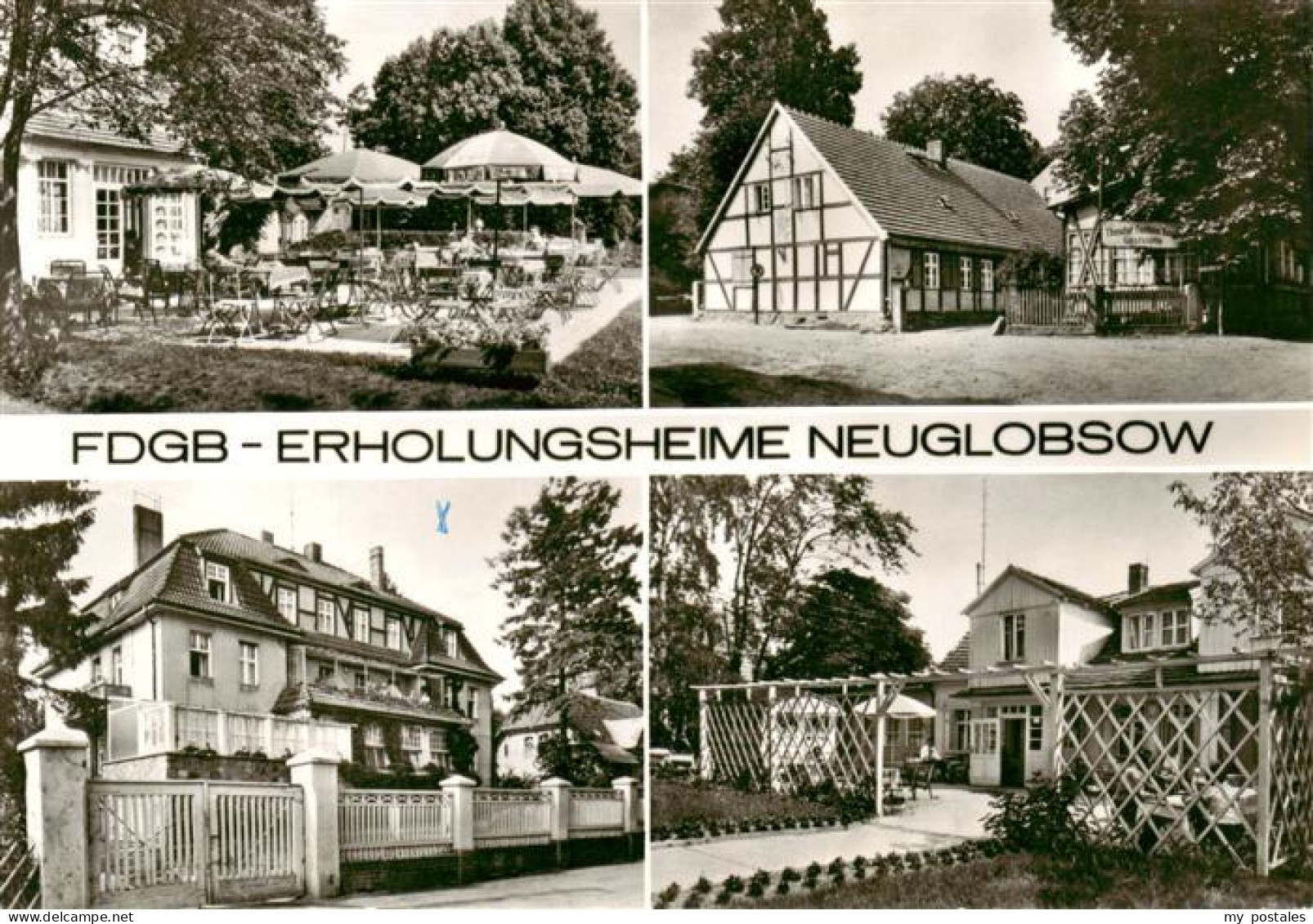 73892552 Neuglobsow Stechlin FDGB Erholungsheime  - Neuglobsow