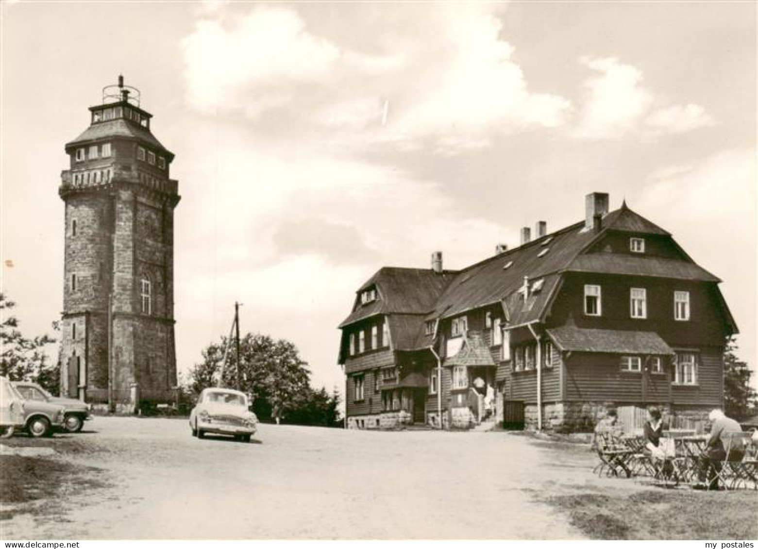 73892533 Auersberg 1020m Wildenthal Erzgebirge HO Berghotel Auersberg  - Eibenstock