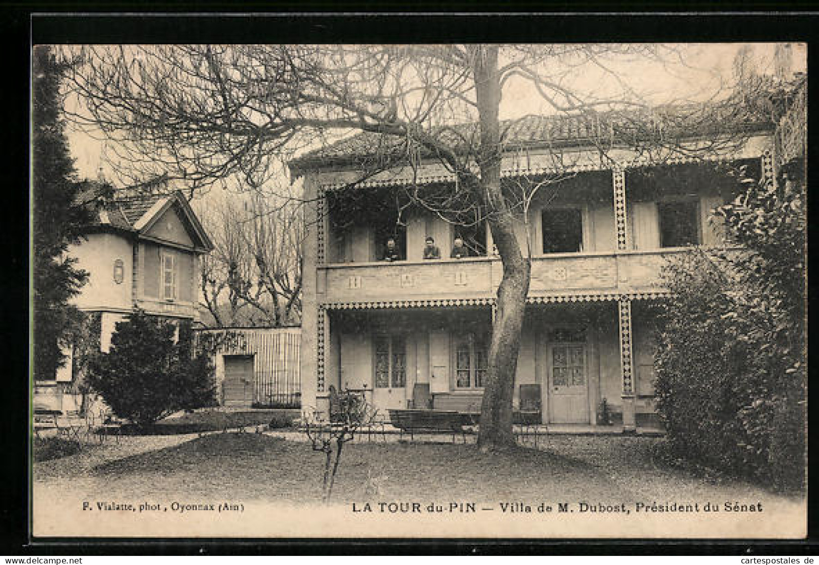 CPA La Tour-du-Pin, Villa De M. Dubost, Président Du Sénat  - La Tour-du-Pin