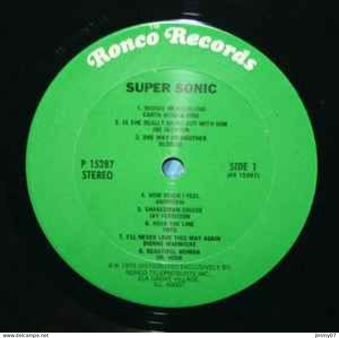 Various - Super-Sonic (LP, Comp) - Disco, Pop