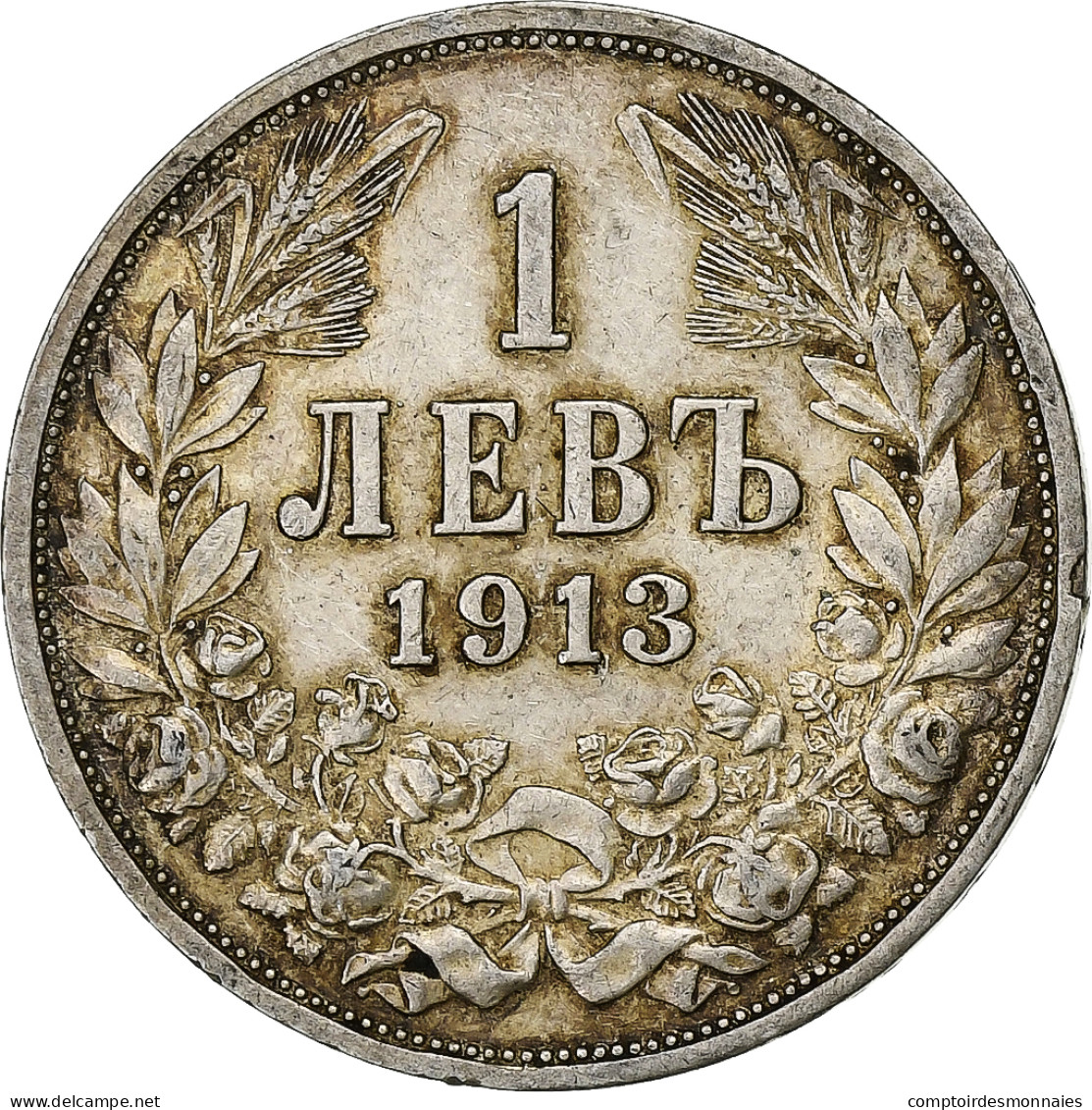 Monnaie, Bulgarie, Ferdinand I, Lev, 1913, SUP, Argent, KM:31 - Bulgarije