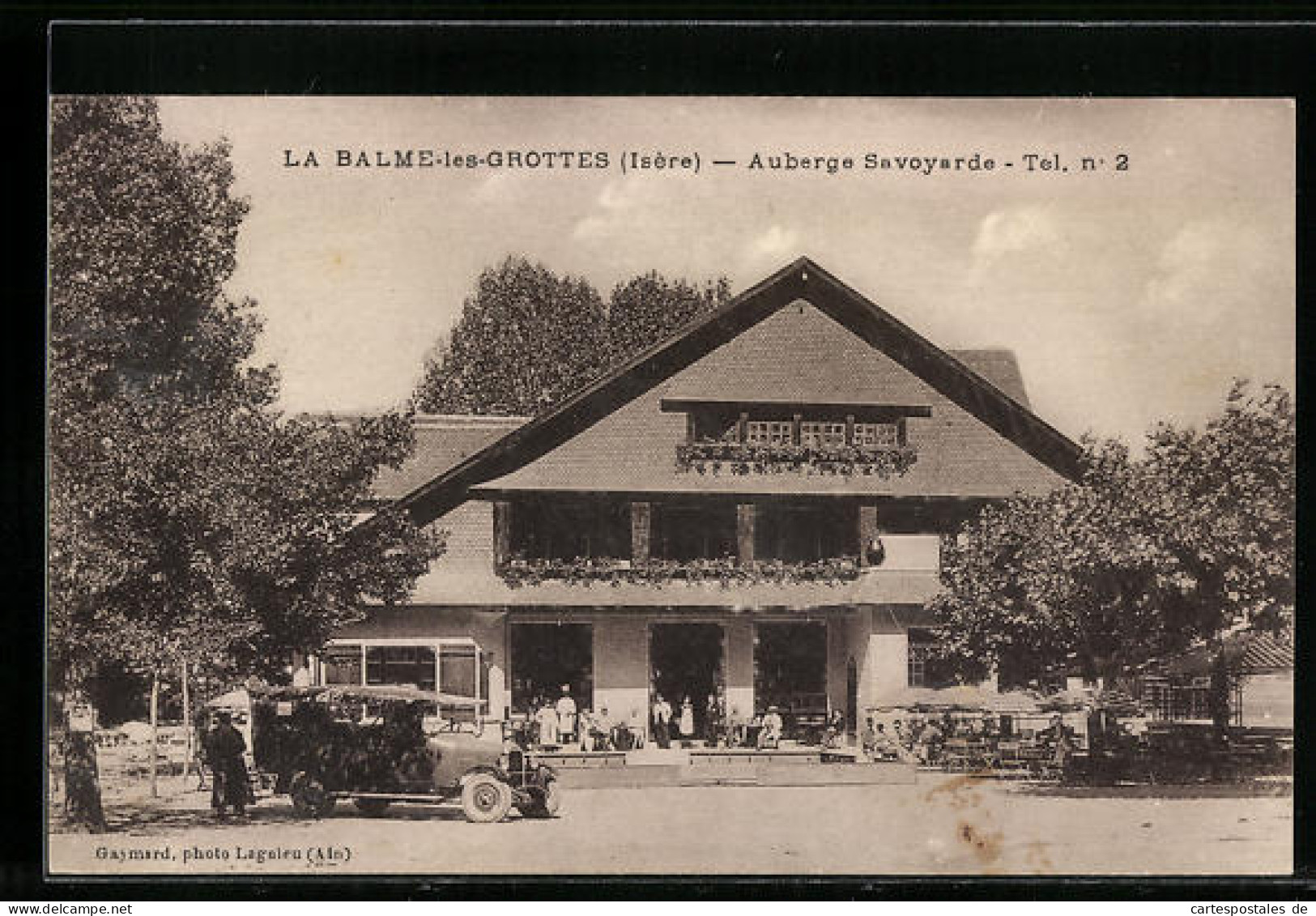 CPA La Balme-les-Grottes, Auberge Savoyarde  - La Balme-les-Grottes