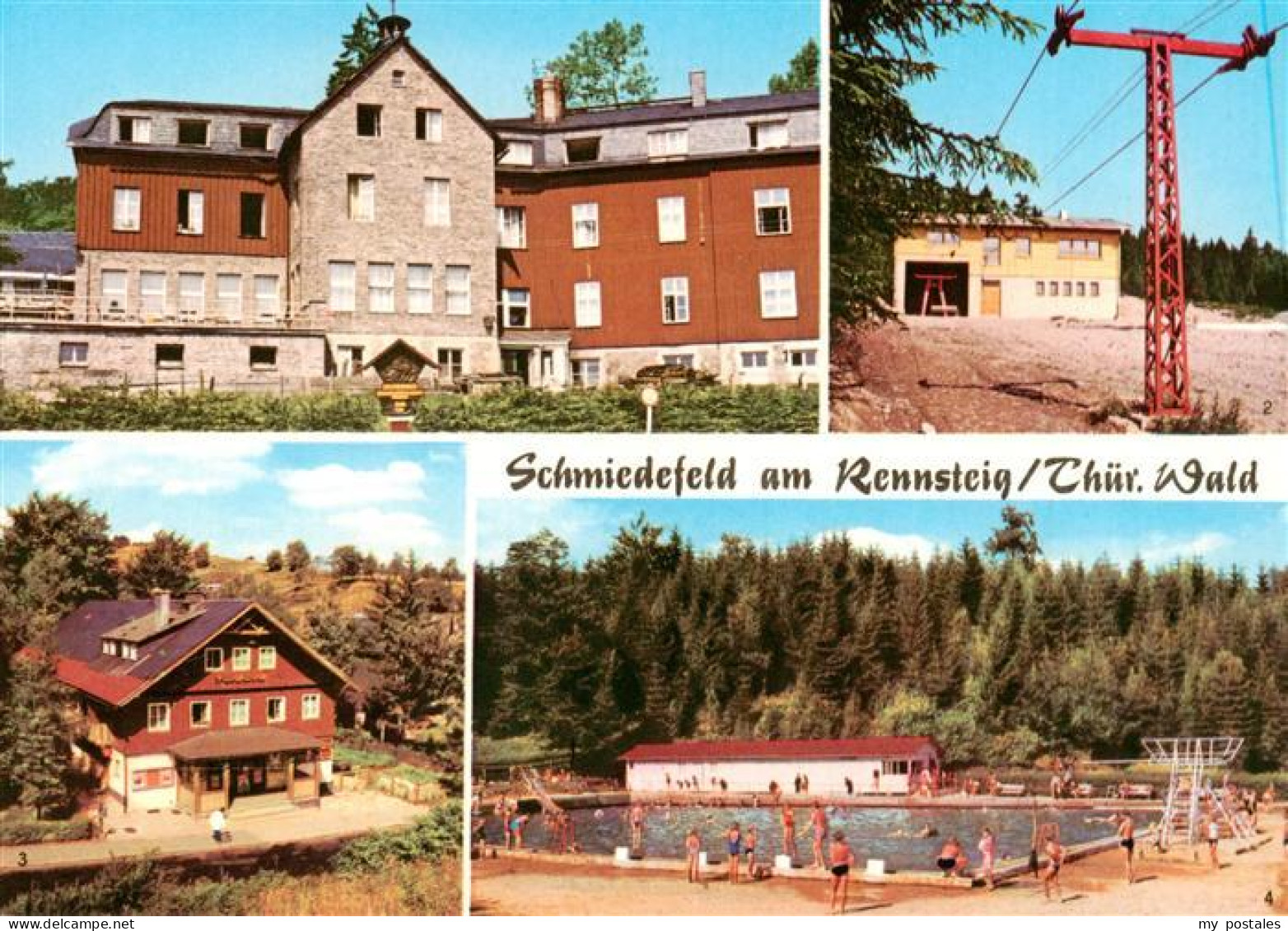 73892494 Schmiedefeld Rennsteig Erholungsheim Stutenhaus Liftbaude Am Eisenberg  - Autres & Non Classés