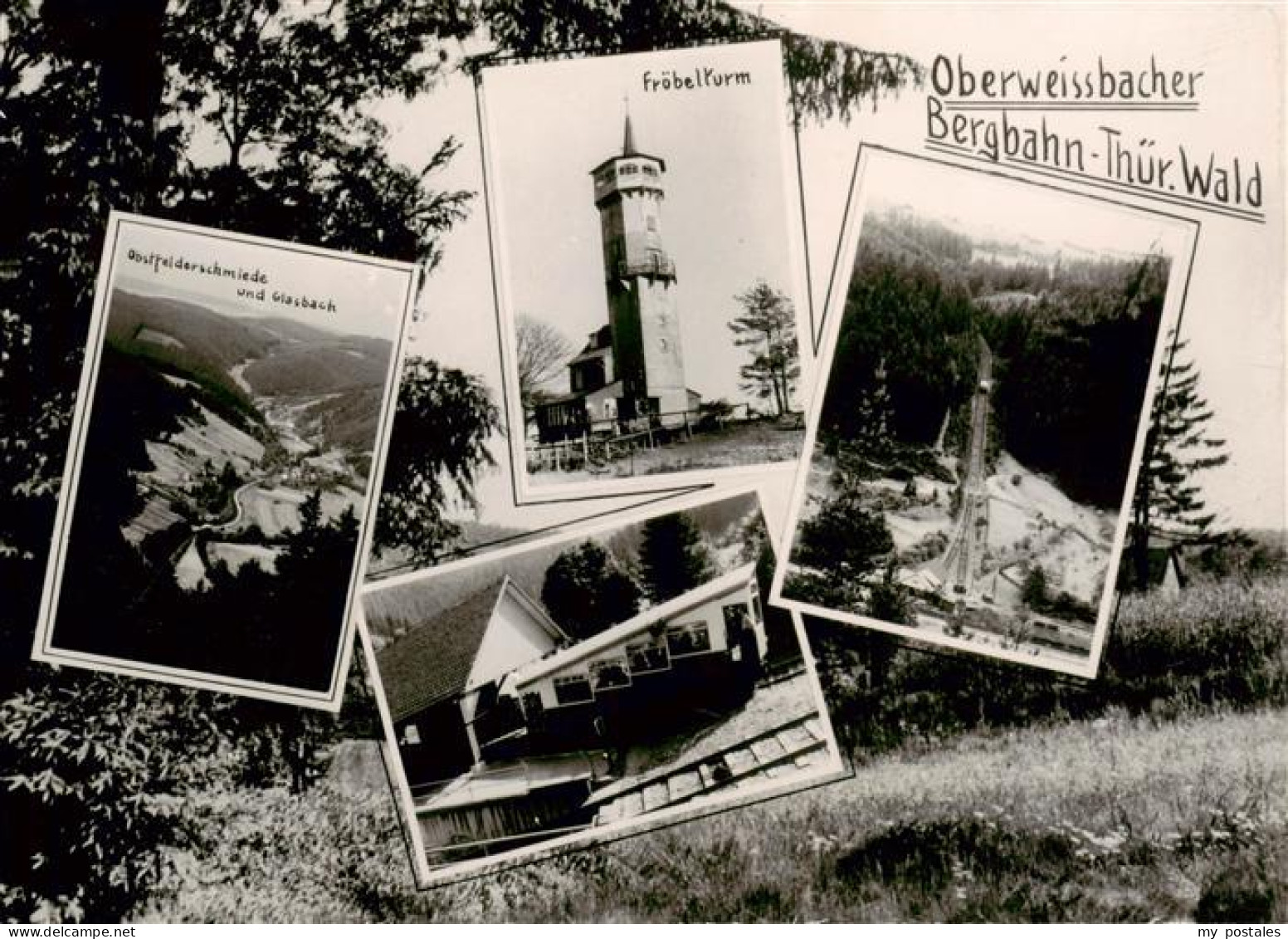 73892484 Oberweissbach Oberweissbacher Bergbahn Obstfelderschmiede Froebelturm T - Oberweissbach