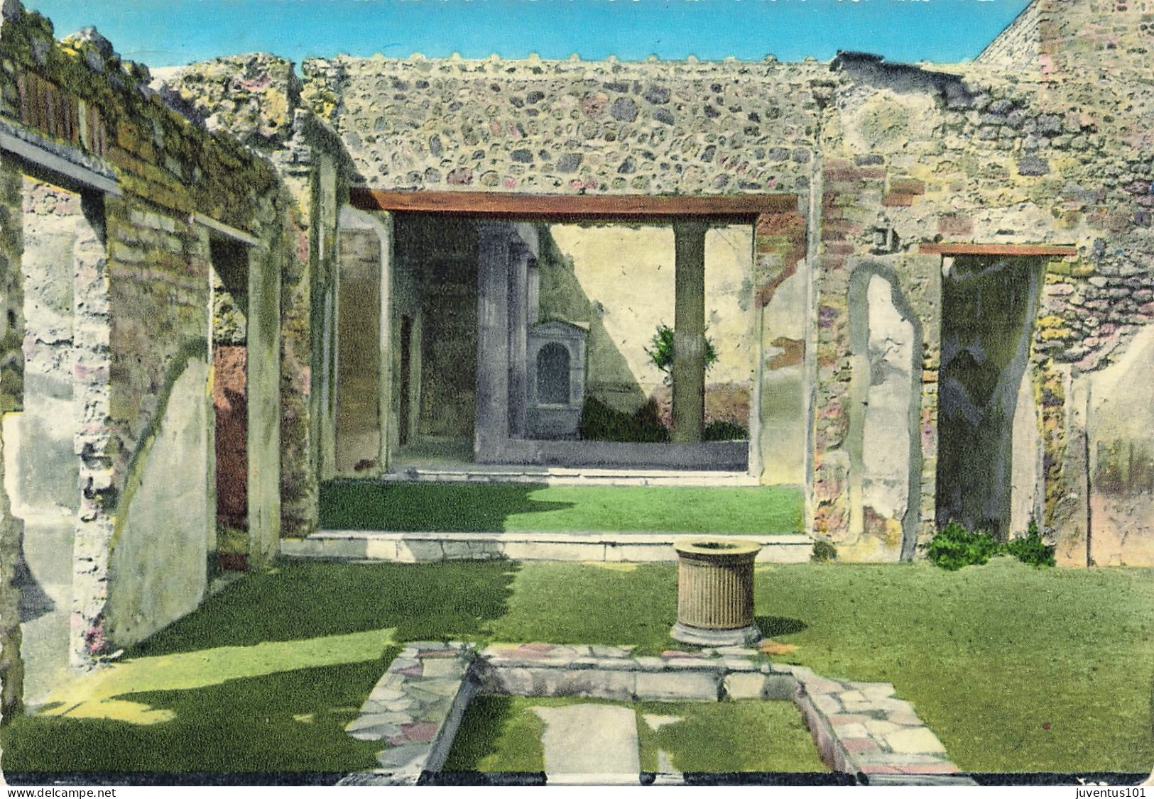 CPSM POMPEI - Casa Del Poeta Tragico-Timbre     L2867 - Pompei