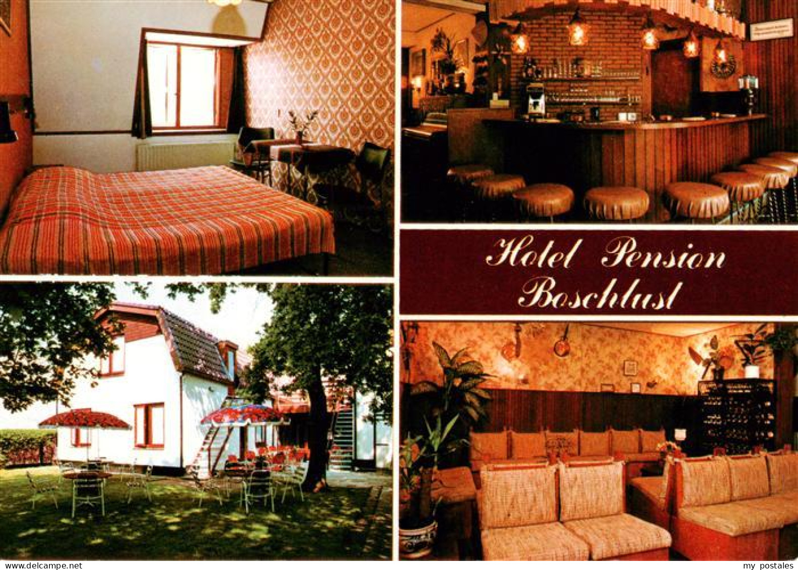 73892285 Bergen  Nordholland NL Hotel Pension Boschlust Gaestezimmer Bar Gastrau - Sonstige & Ohne Zuordnung