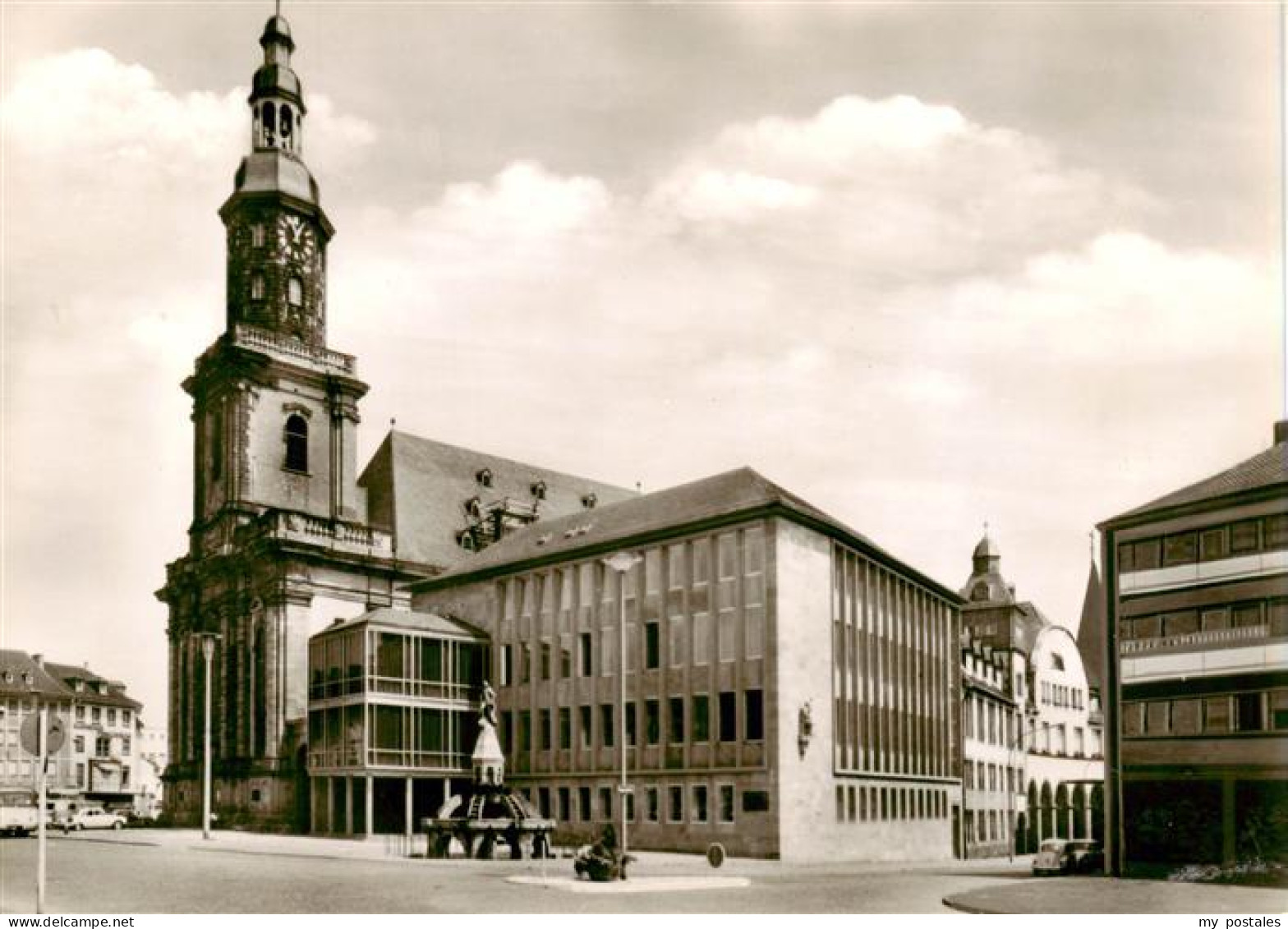 73892281 Worms Rhein Dreifaltigkeitskirche Und Siegfried Denkmal Worms Rhein - Worms