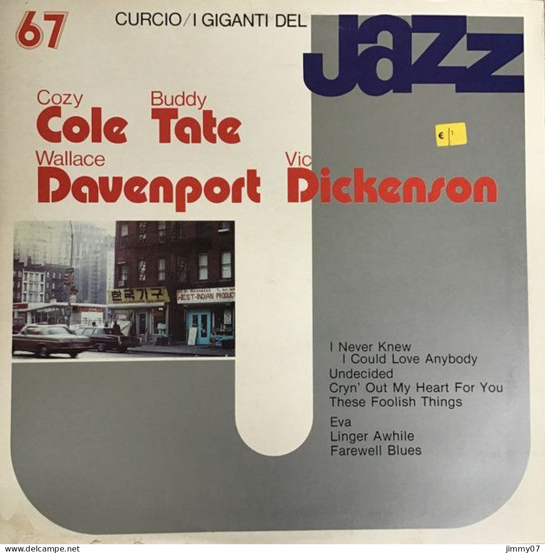 Cozy Cole, Buddy Tate, Wallace Davenport, Vic Dickenson - I Giganti Del Jazz Vol. 67 (LP) - Jazz