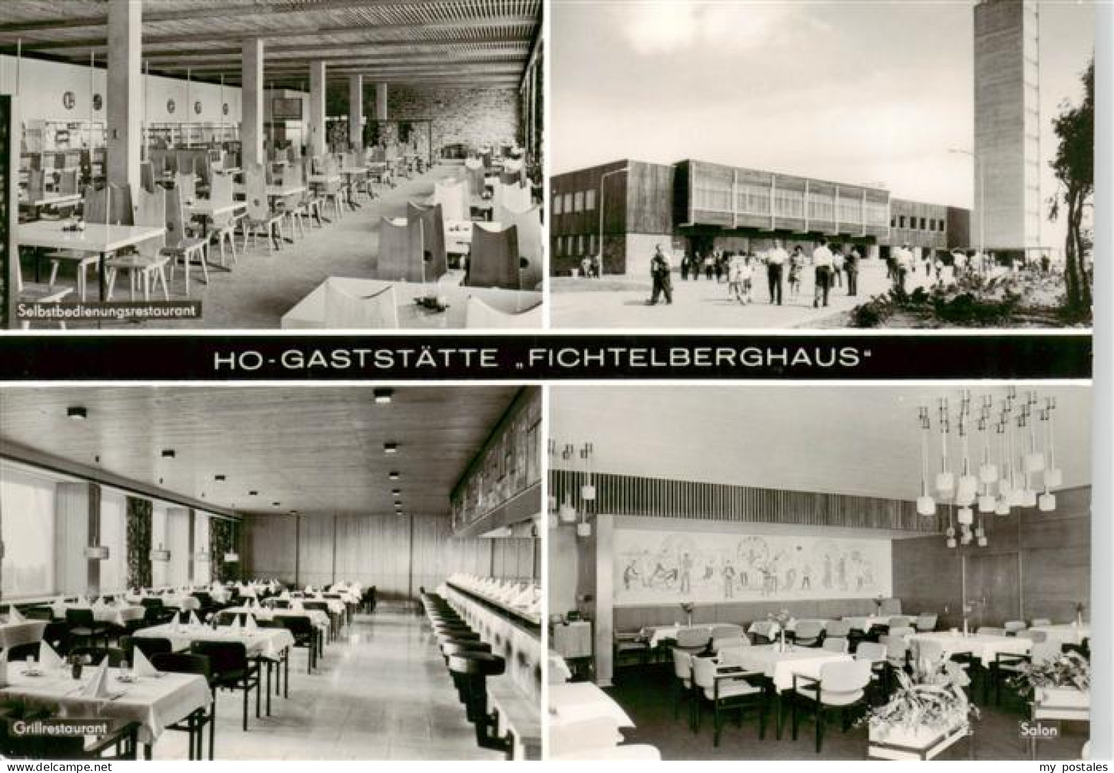 73892155 Oberwiesenthal Erzgebirge HO Gaststaette Fichtelberghaus Selbstbedienun - Oberwiesenthal